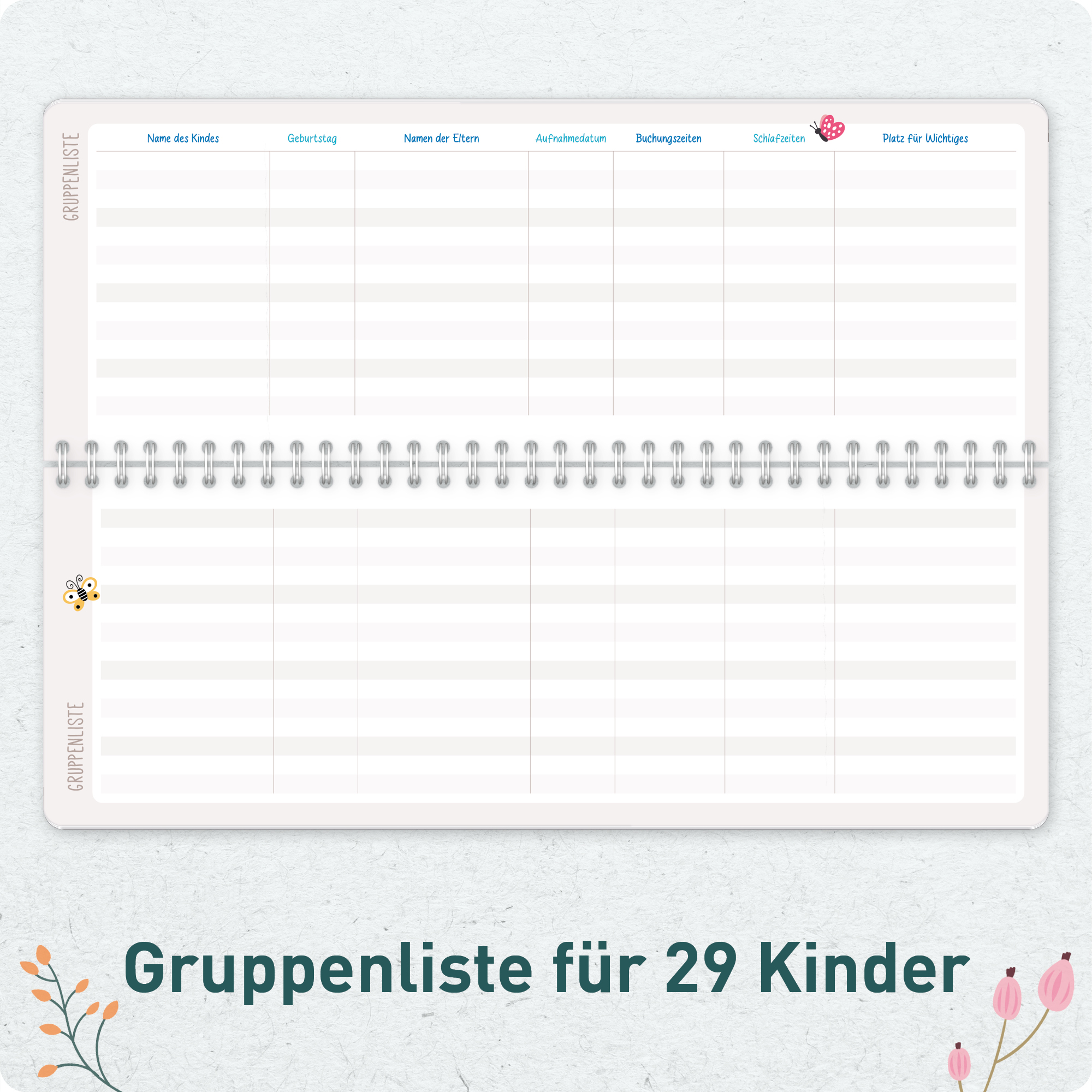 Artikelbild 5 des Artikels “Tischkalender Erzieher 26/27 [Wild Flower] “