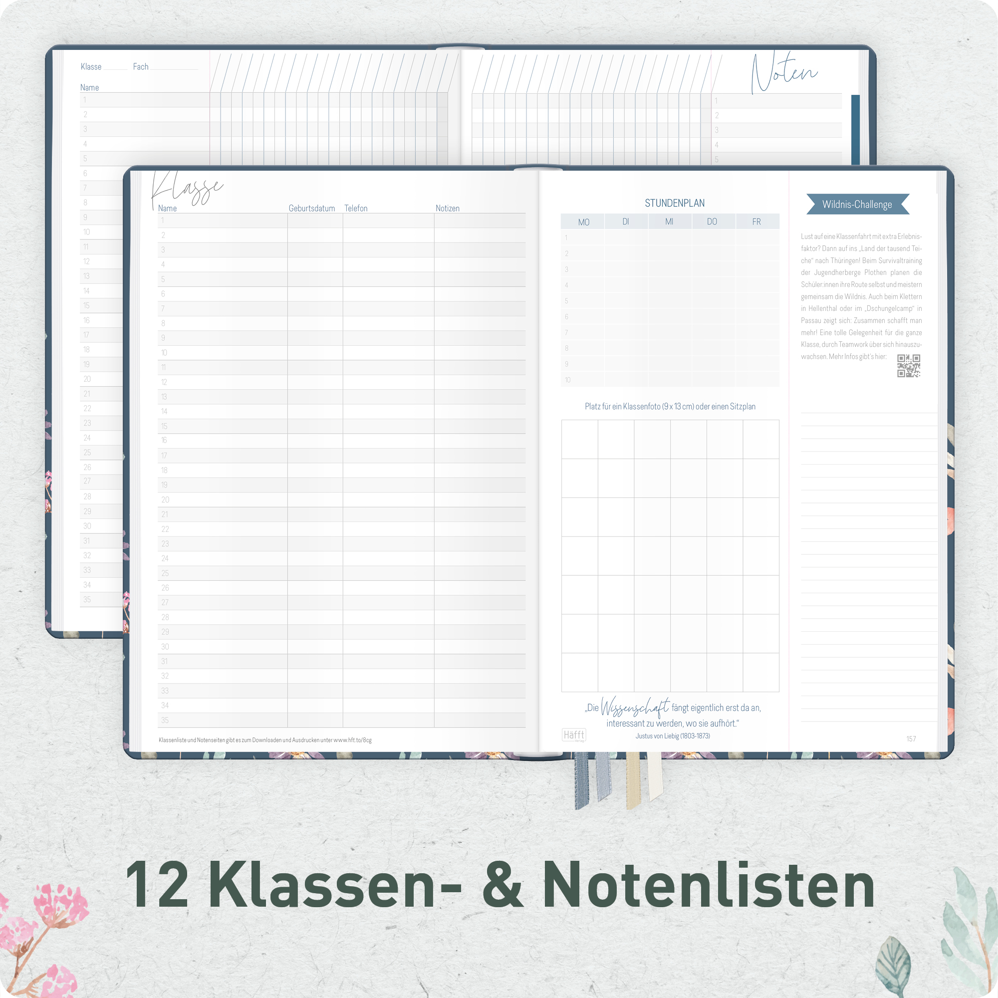 Artikelbild 5 des Artikels “Lehrer-Planer A5+ 26/27 [Flying Flowers] “