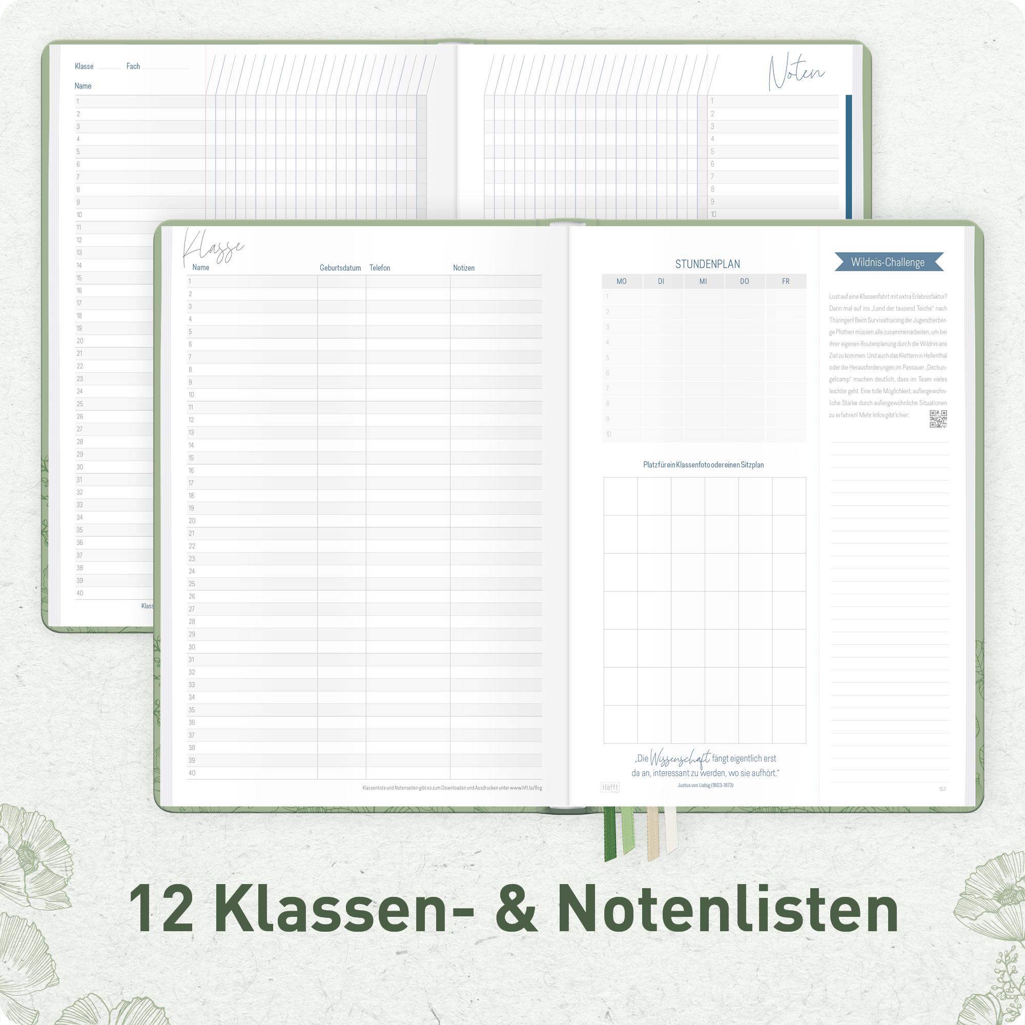 Artikelbild 5 des Artikels “Lehrer-Planer Maxi A4+ 26/27 [Green Poppy] “