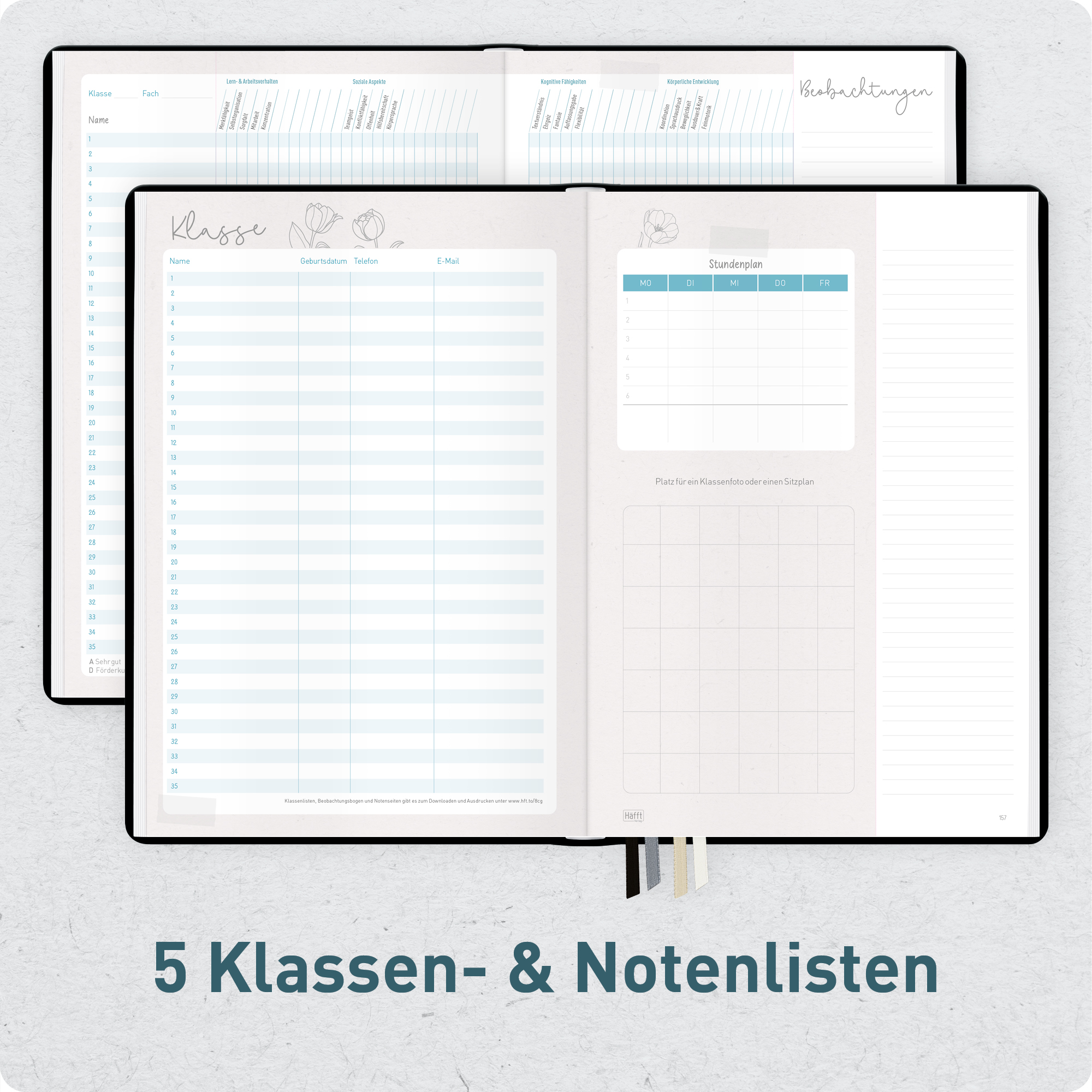 Artikelbild 5 des Artikels “Lehrer-Planer Grundschule A4+ 26/27 [Black Edition] “