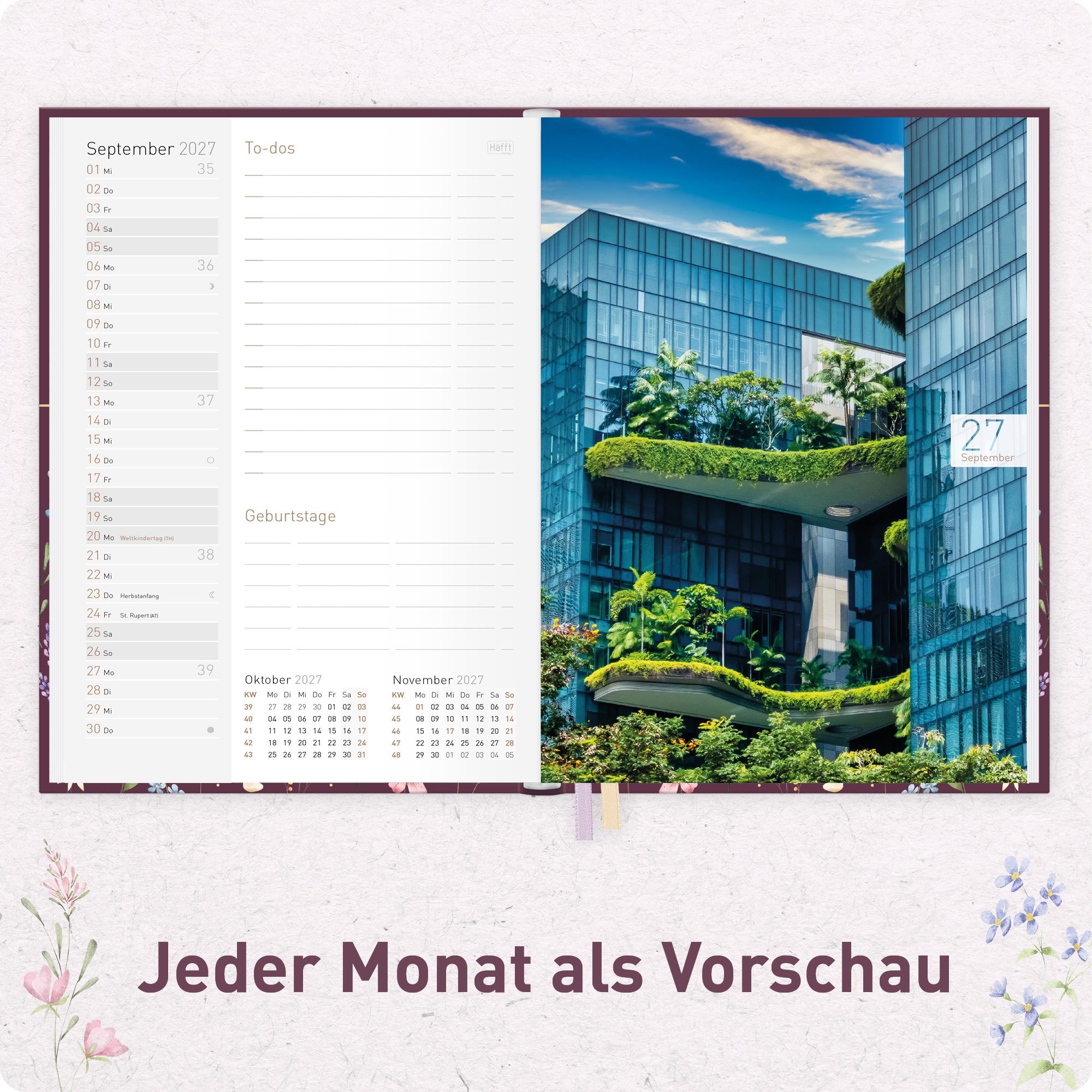 Artikelbild 5 des Artikels “Chäff-Timer Mini A6+ 2026/2027 [Blooming Day] “