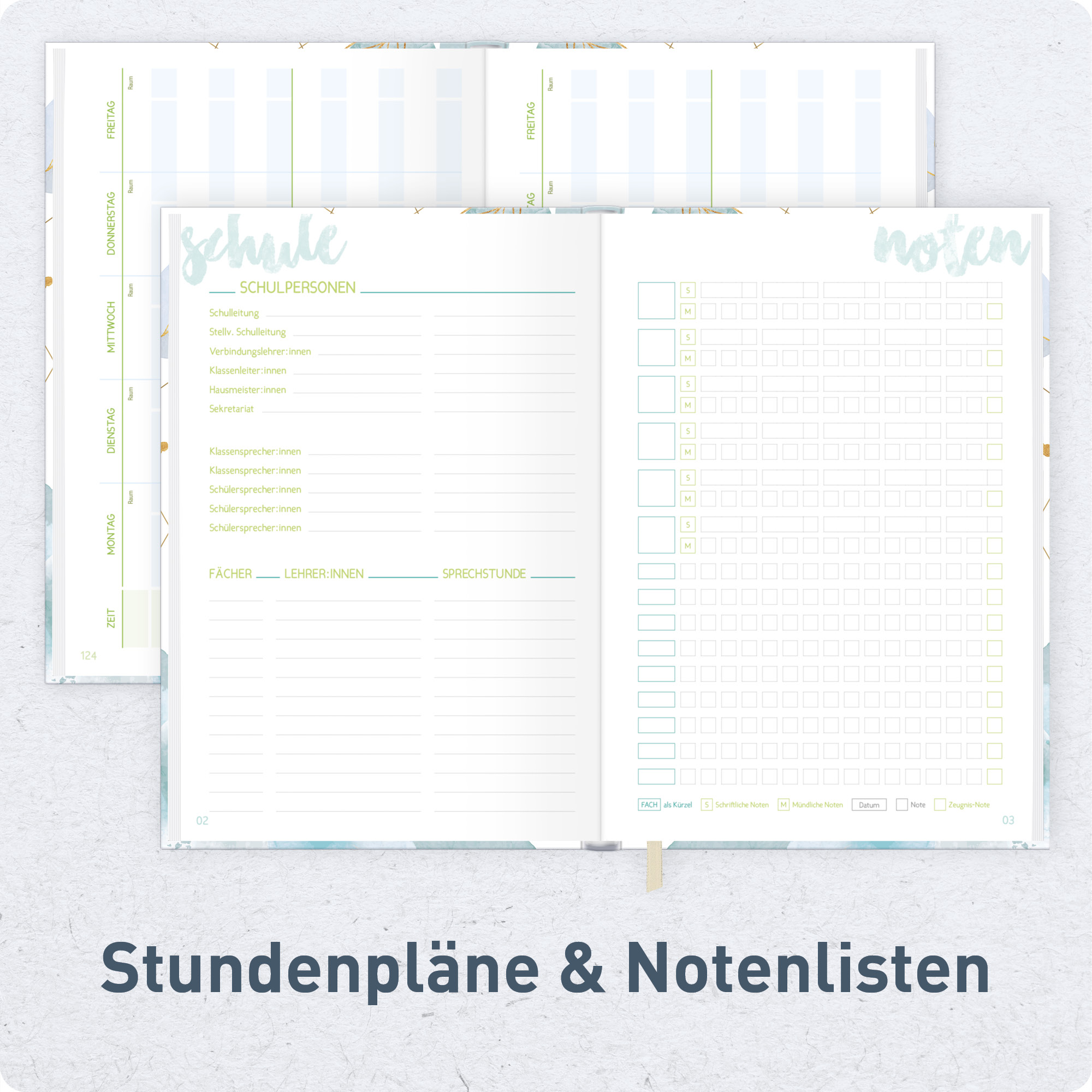 Artikelbild 5 des Artikels “Schulstuff Schülerplaner A5 [Time to Grow] “