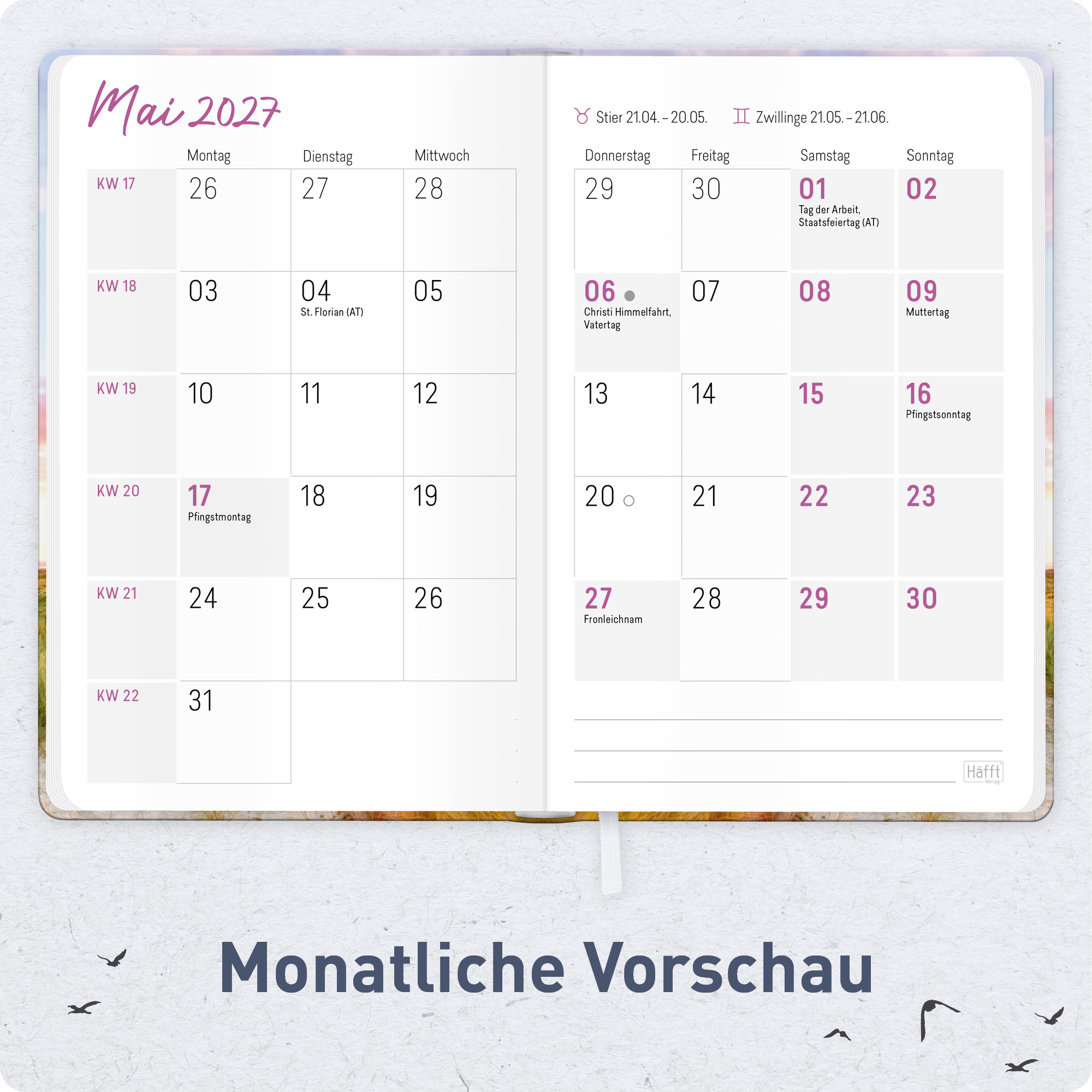 Artikelbild 5 des Artikels “Großdruck-Kalender A5 2027 [Leuchtturm] “