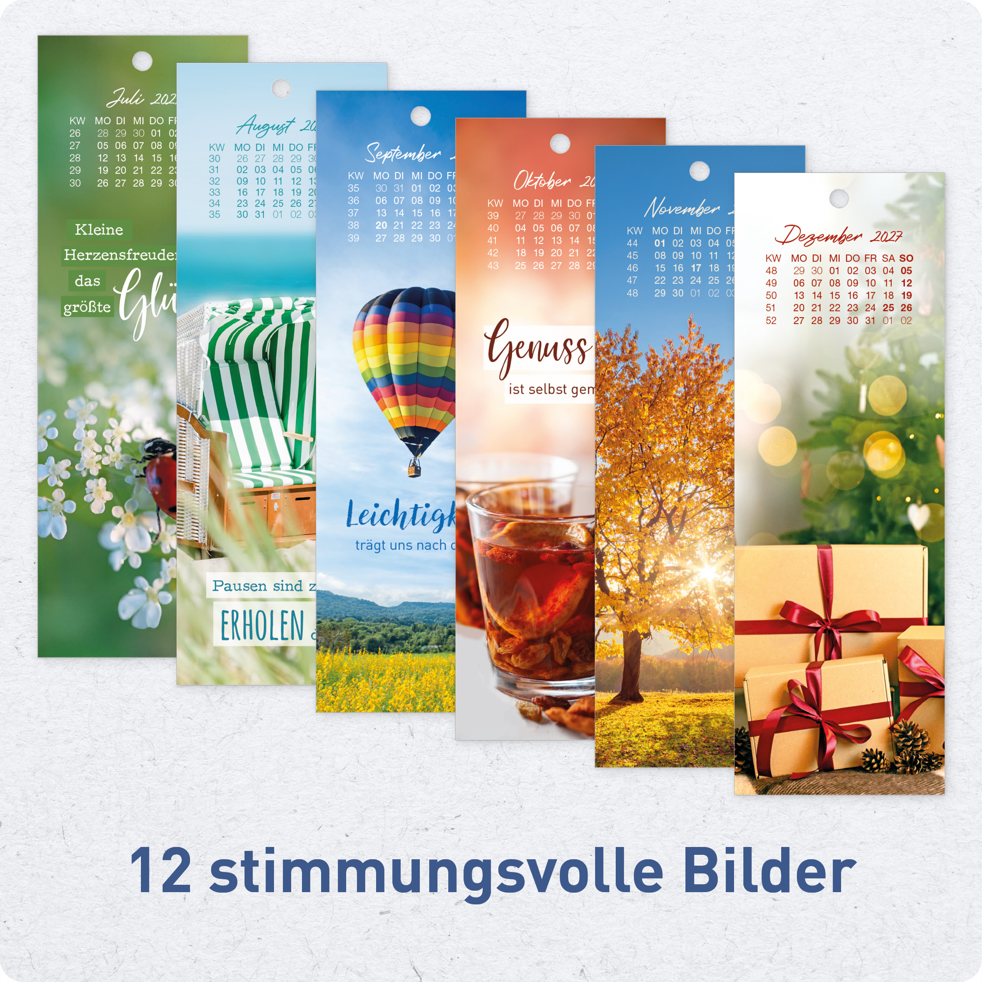 Artikelbild 5 des Artikels “Lesezeichenkalender 2027 [Wunderbare Momente] “