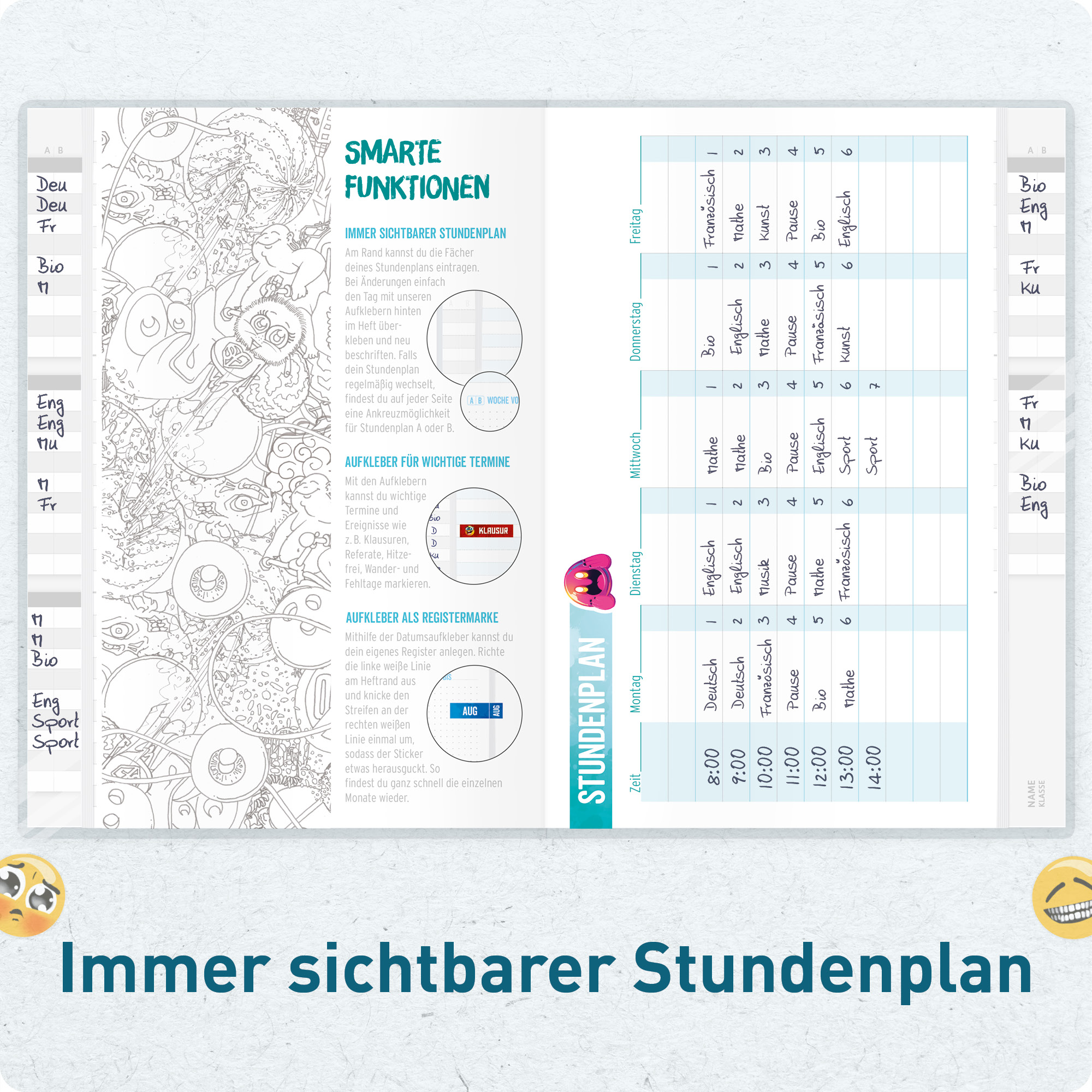 Artikelbild 5 des Artikels “Häfft Smart -  Das Aufgabenheft mit Umschlag [Ready to Play] “