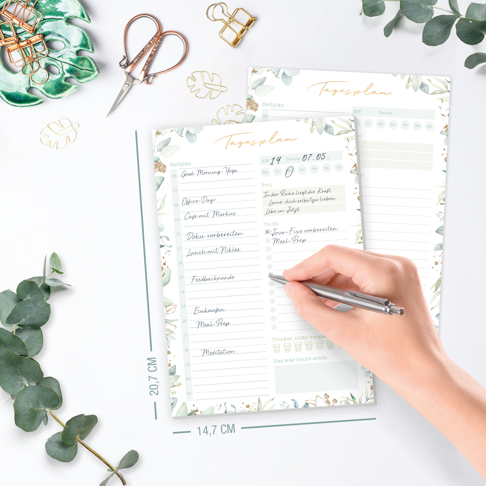 Artikelbild 5 des Artikels “Tagesplaner A5 [Blattgold] “