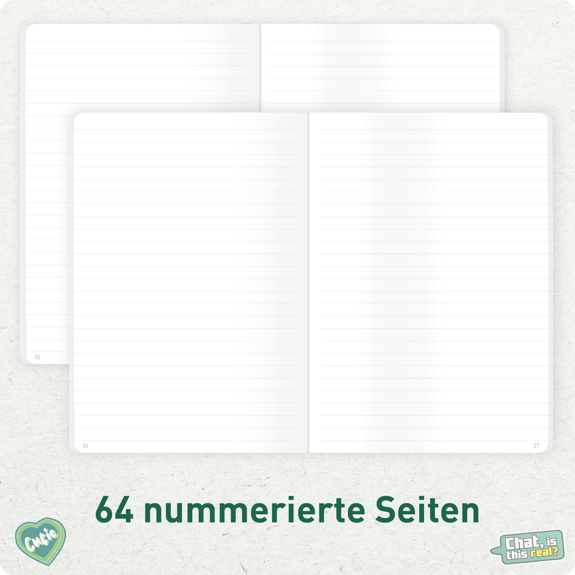 Artikelbild 5 des Artikels “Notizheft A5 liniert [Stickermania] “