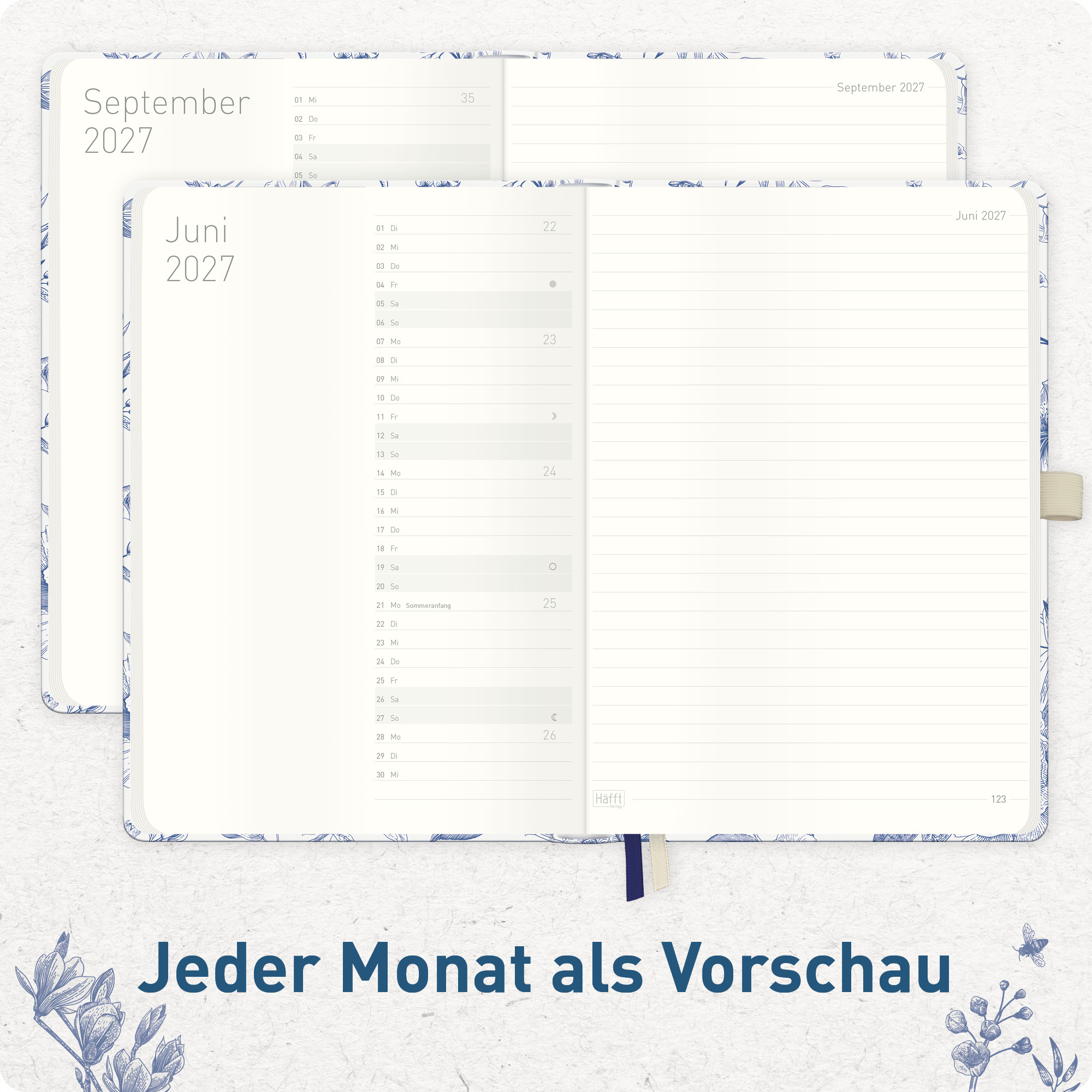 Artikelbild 5 des Artikels “Wochen-Notiz-Kalender A5 2027 [Fine Style] “