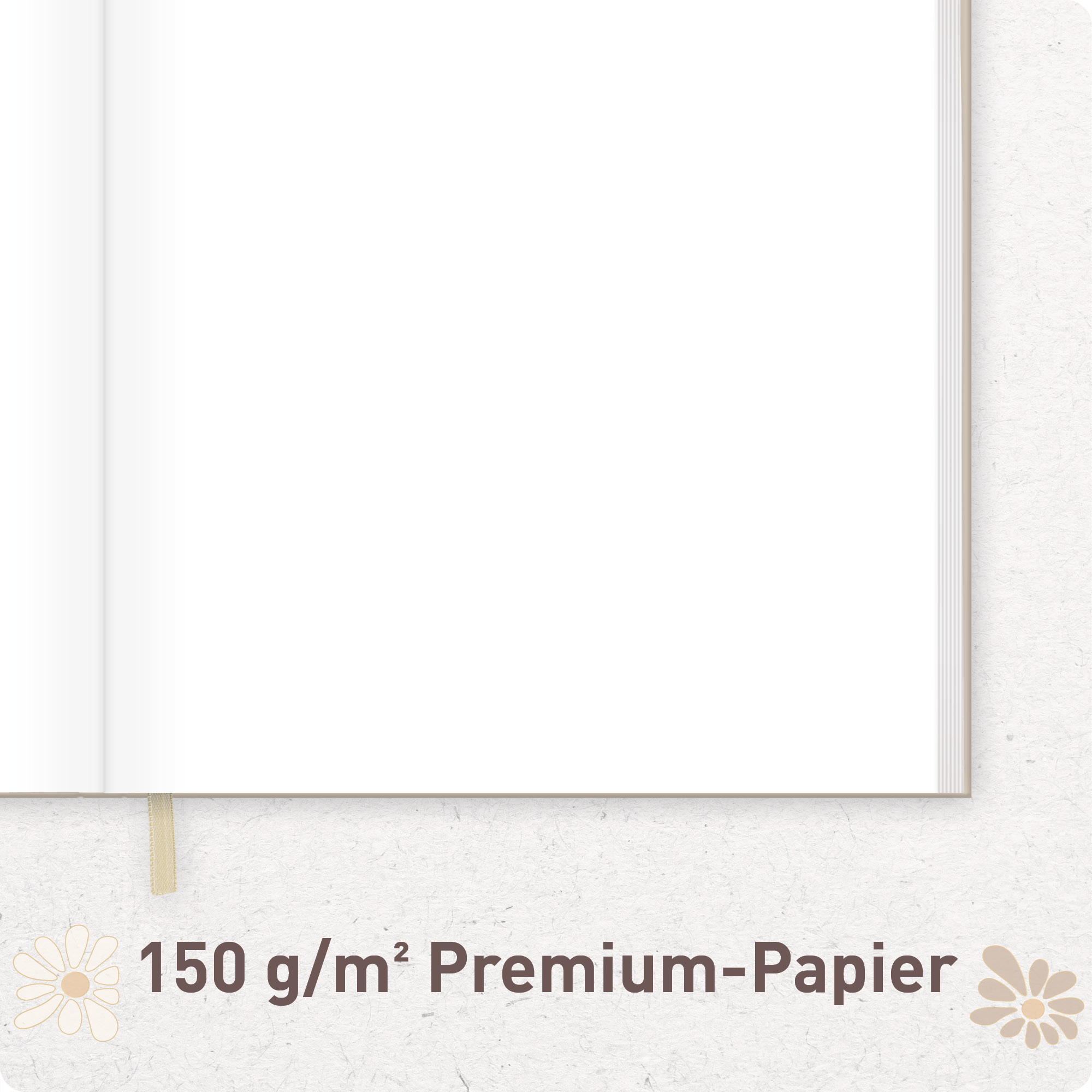 Artikelbild 5 des Artikels “p&y Gästebuch [Flower Power beige] “