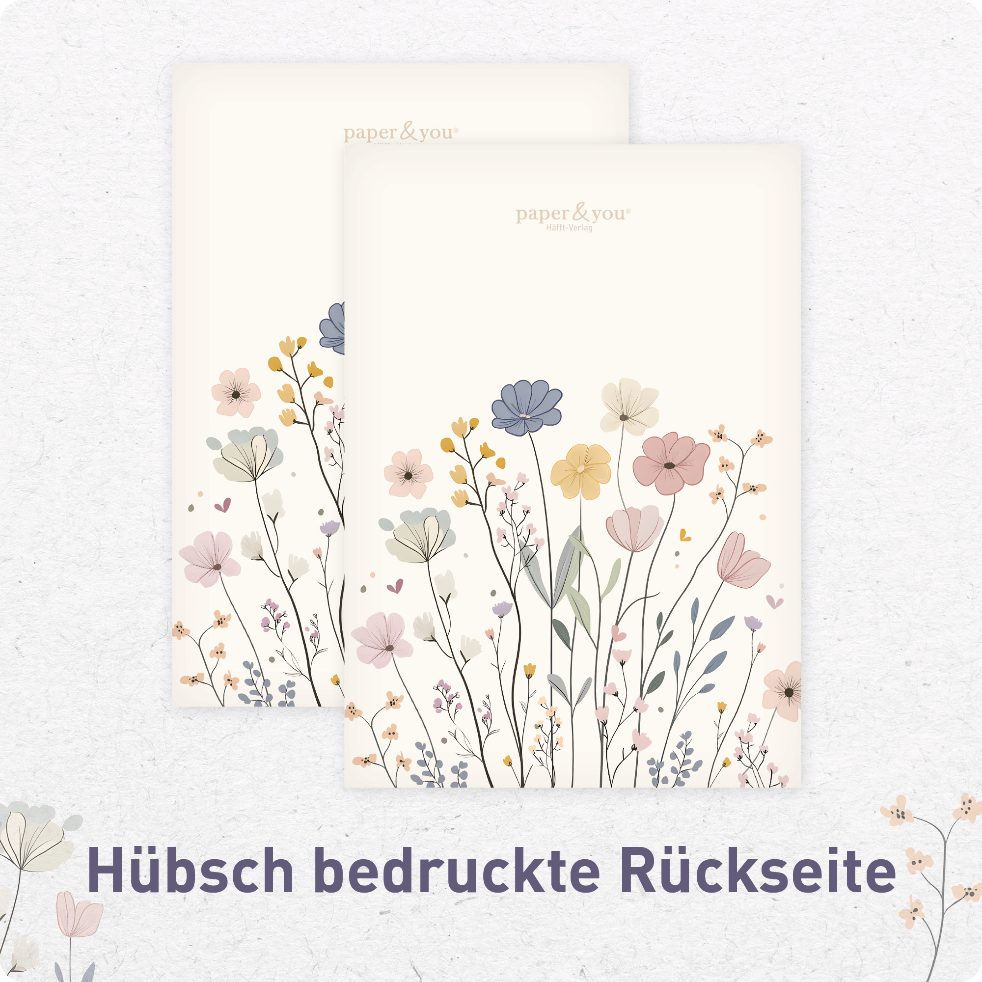 Artikelbild 5 des Artikels “paper&you To-do Listen Block A6 [Flower Joy] “