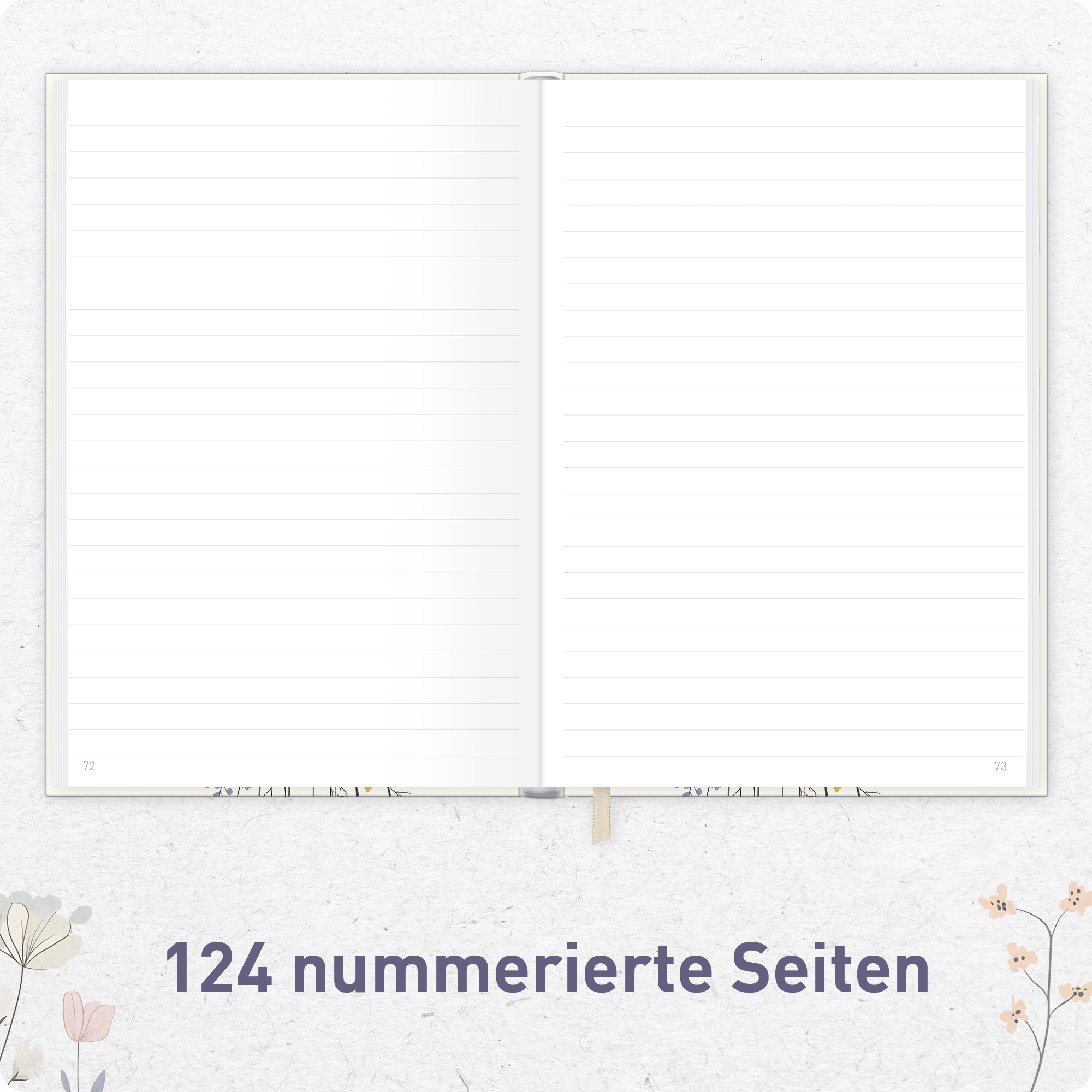 Artikelbild 5 des Artikels “Trendstuff Notizbuch A5 liniert [Flower Joy] “