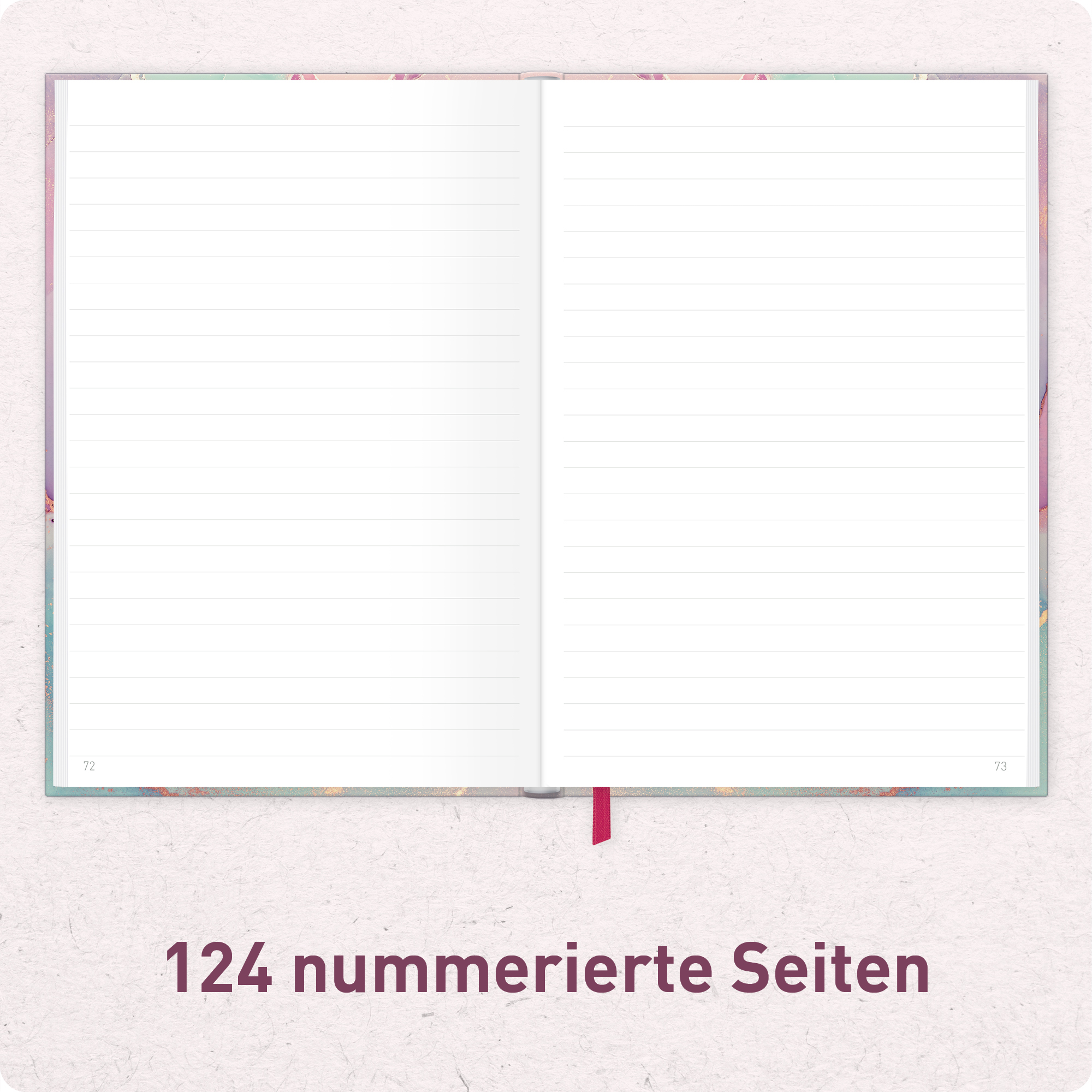 Artikelbild 5 des Artikels “Trendstuff Notizbuch A5 liniert [Silky Pink] “