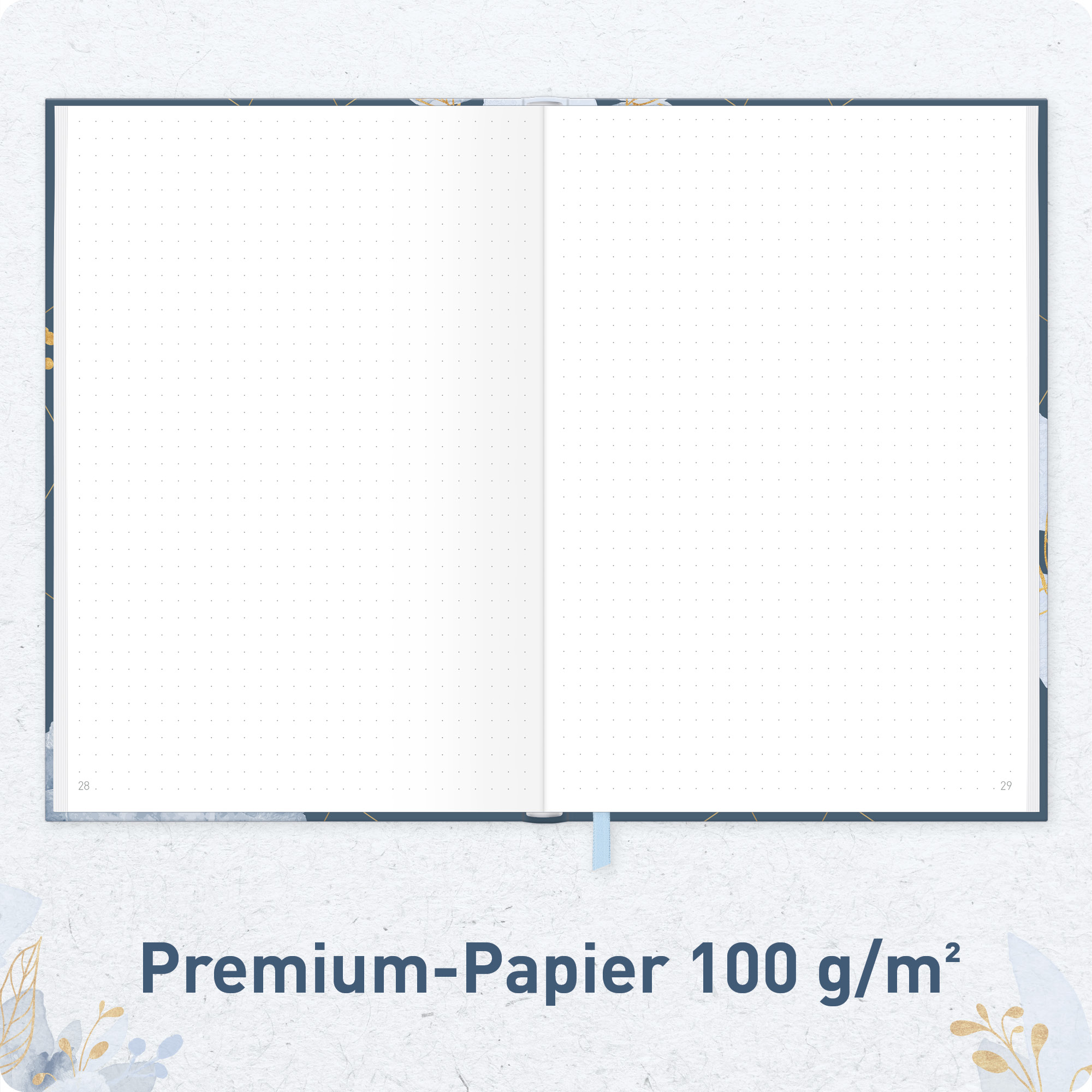 Artikelbild 5 des Artikels “paper&you Journal dotted A5 [Time to grow - Blue] “