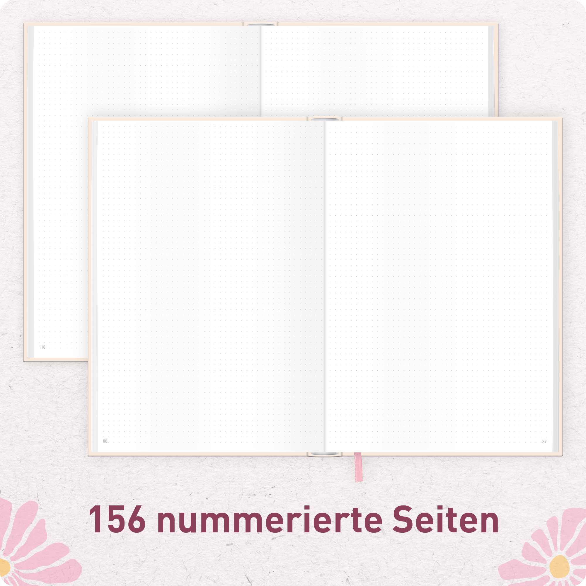 Artikelbild 5 des Artikels “paper&you Journal A4+ [Pink Flowers] “
