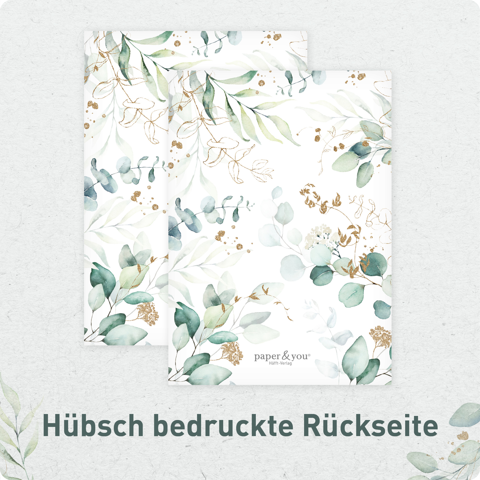 Artikelbild 5 des Artikels “paper&you To-do Listen Block A6 [Blattgold] “