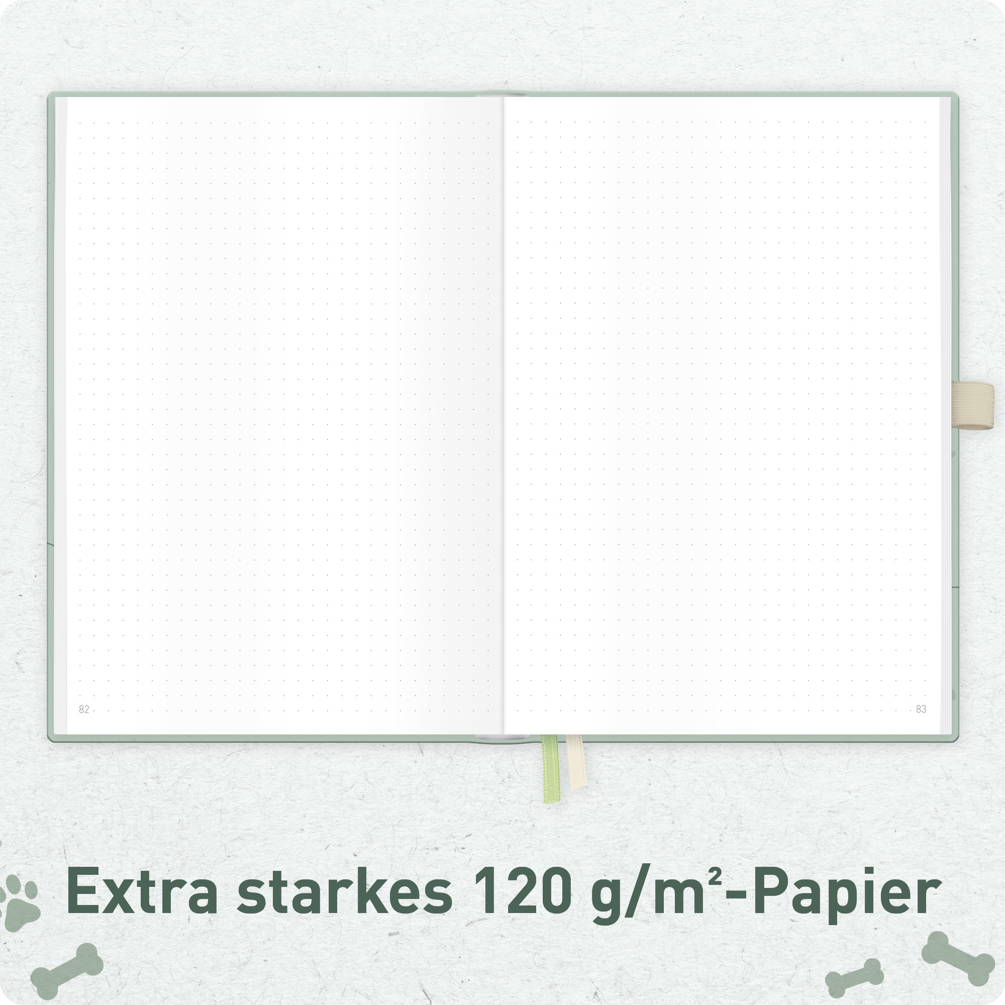Artikelbild 5 des Artikels “p&y Journal Premium dotted A5 [Dog’s heart] “