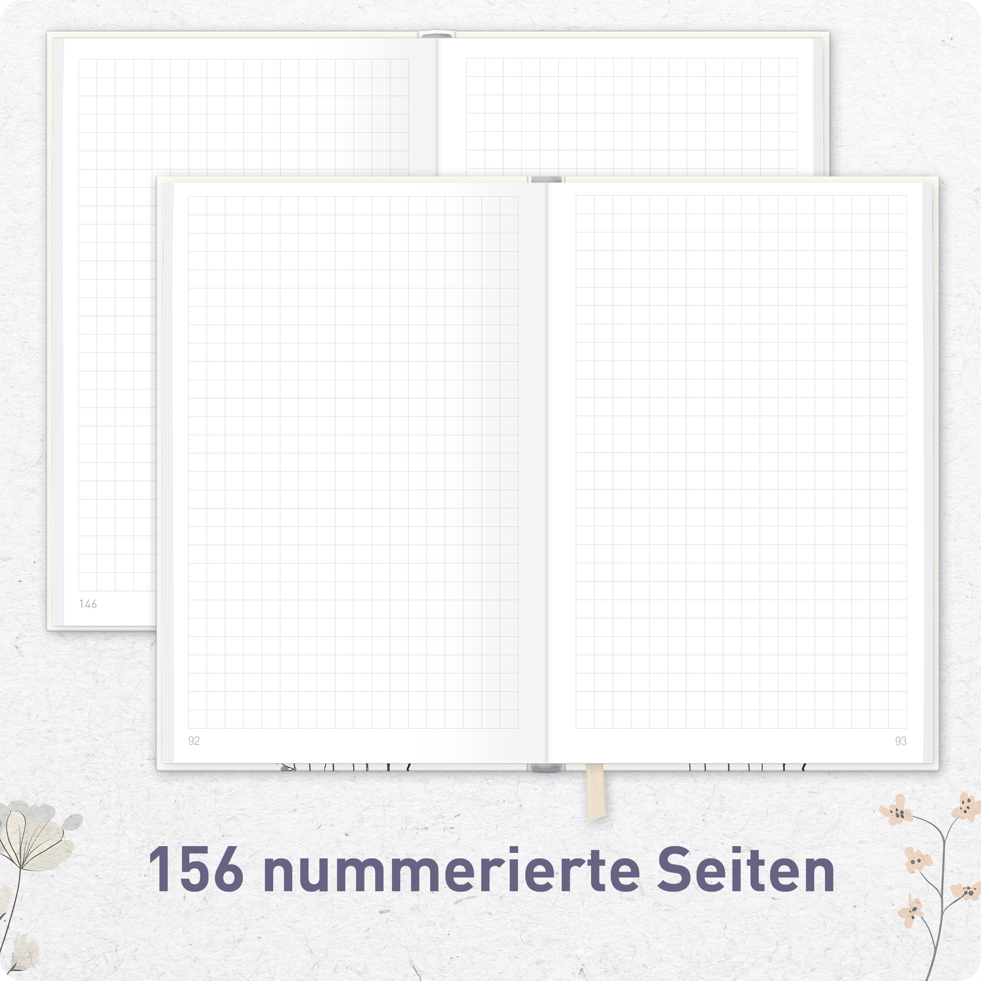Artikelbild 5 des Artikels “paper&you Notizbuch kariert A6+ 