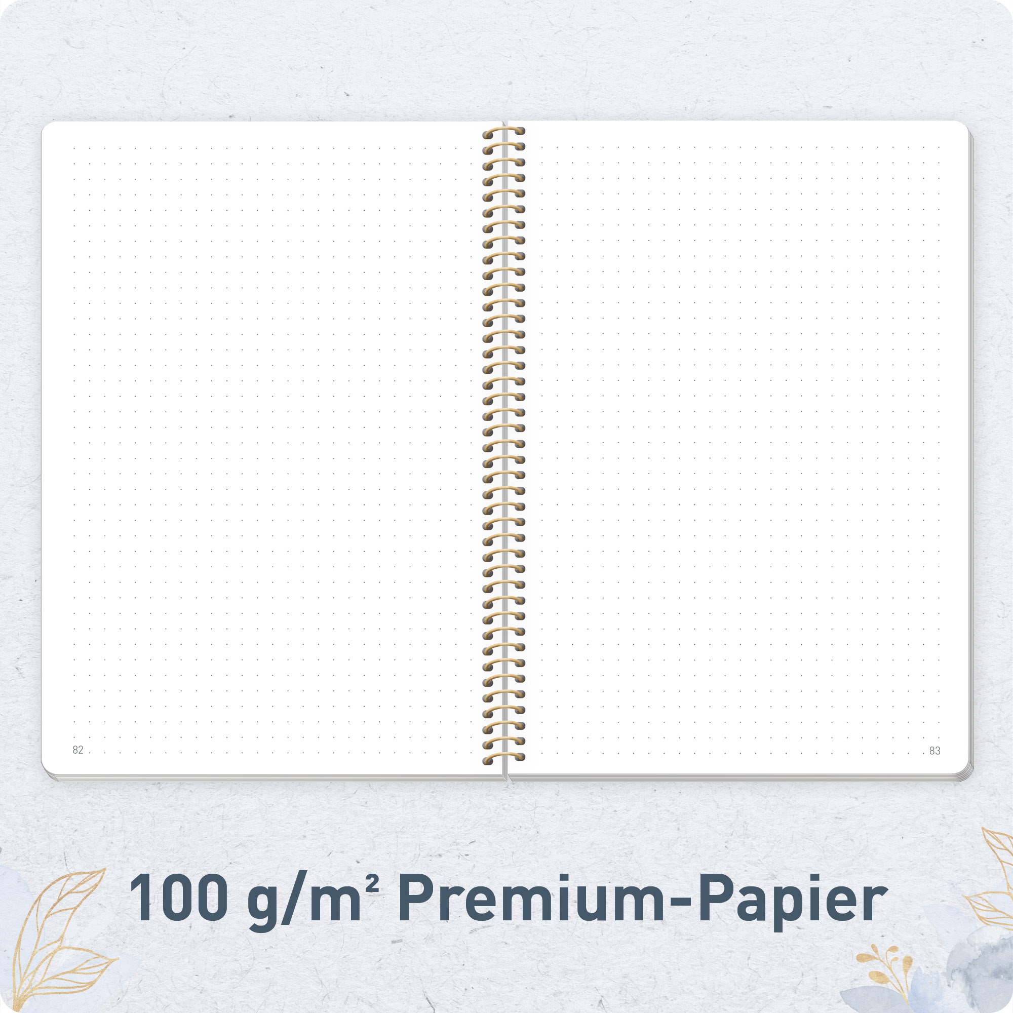 Artikelbild 5 des Artikels “Bullet Journal dotted A5 mit Spiralbindung [Time to Grow] “