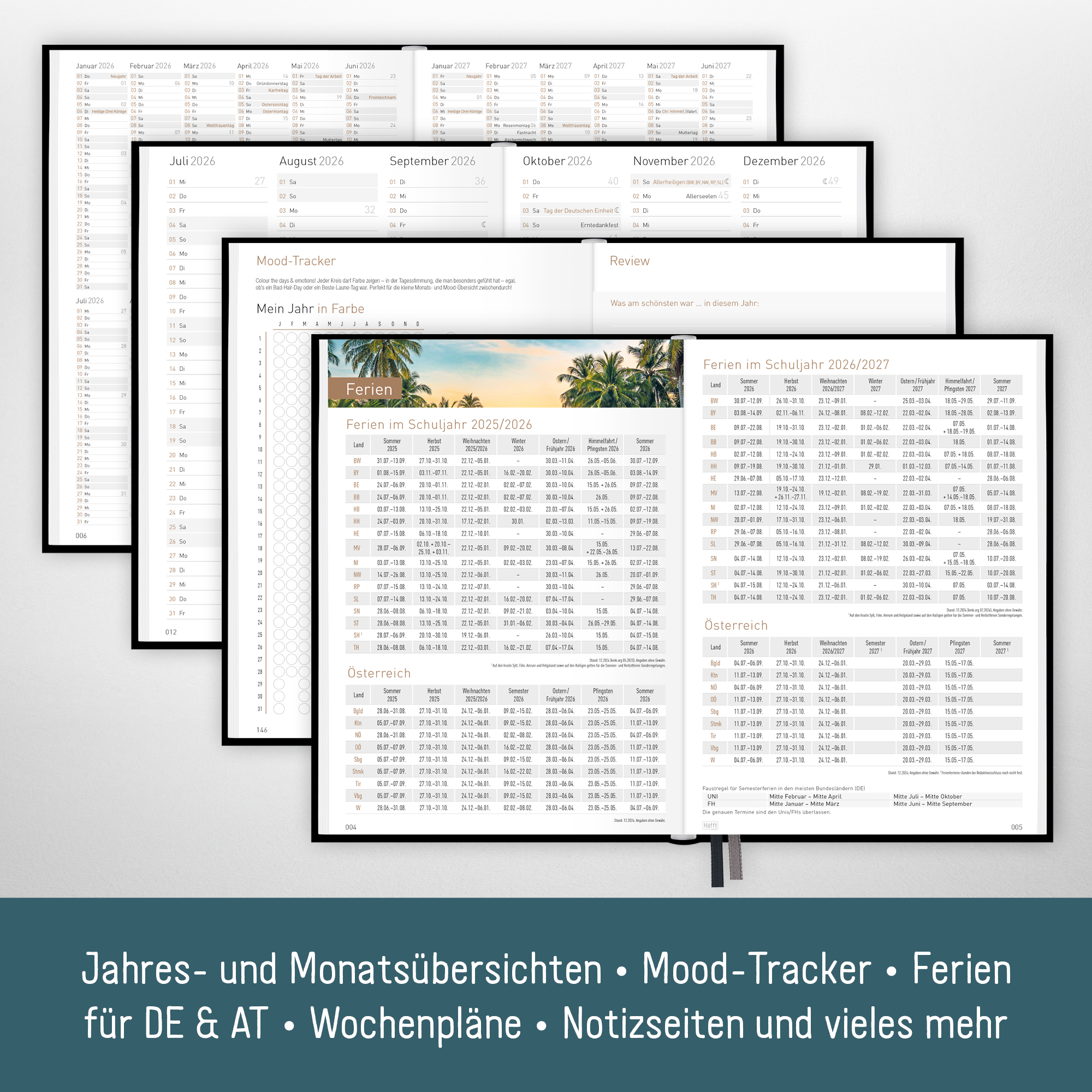 Artikelbild 5 des Artikels “Chäff-Timer Classic A5 2026 [Schwarz] “