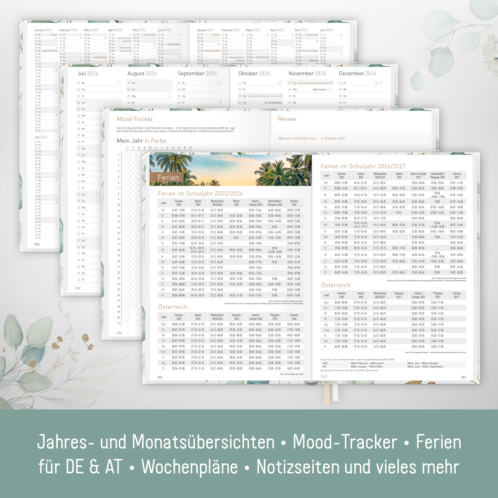 Artikelbild 5 des Artikels “Chäff-Timer Classic A5 2026 [Blattgold] “