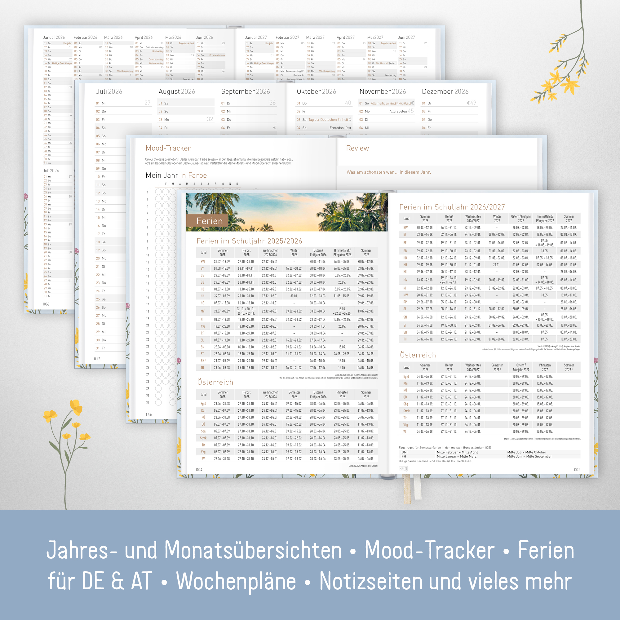Artikelbild 5 des Artikels “Chäff-Timer Classic A5 2026 [Summer Meadow] “