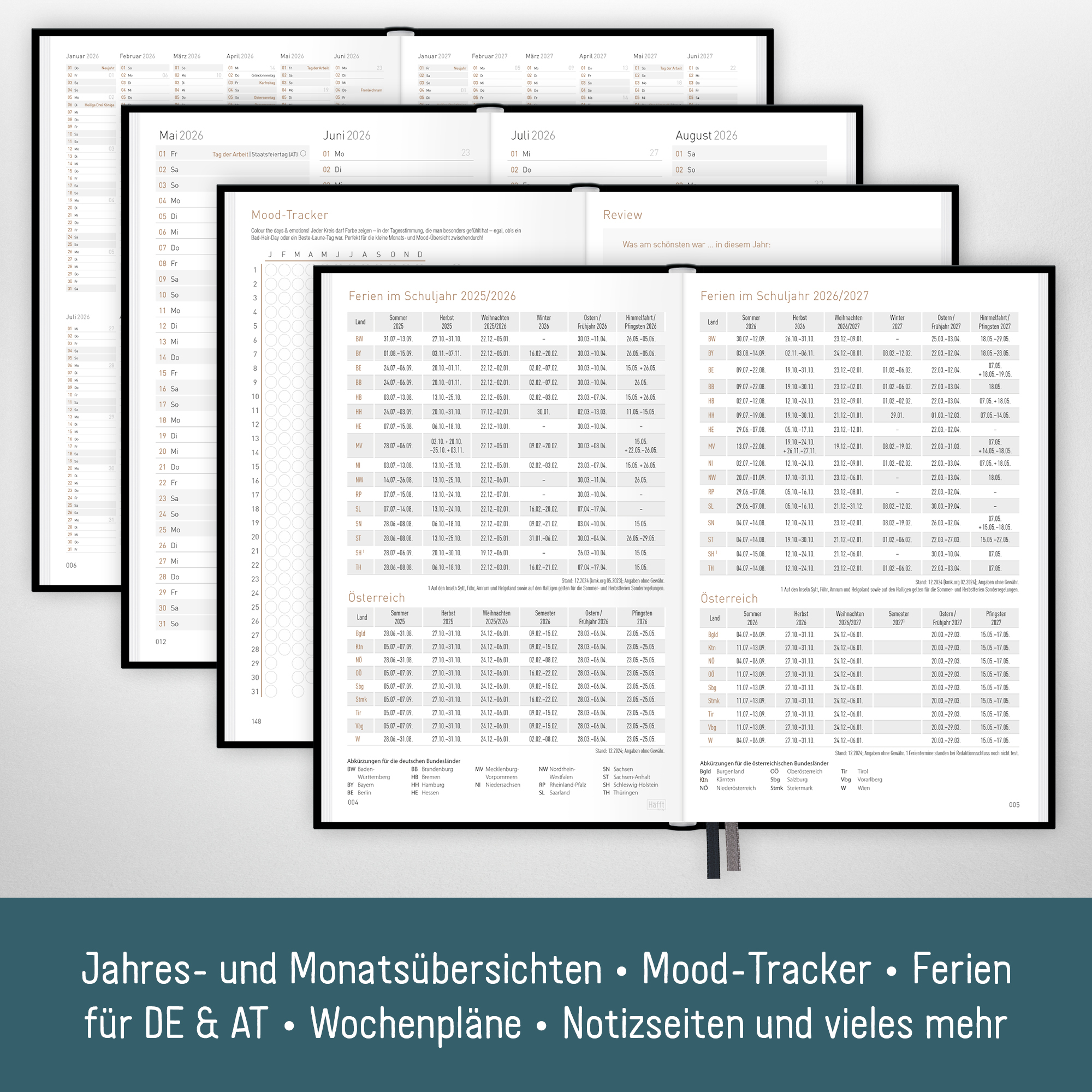 Artikelbild 5 des Artikels “Chäff-Timer Mini A6 2026 [Schwarz] “