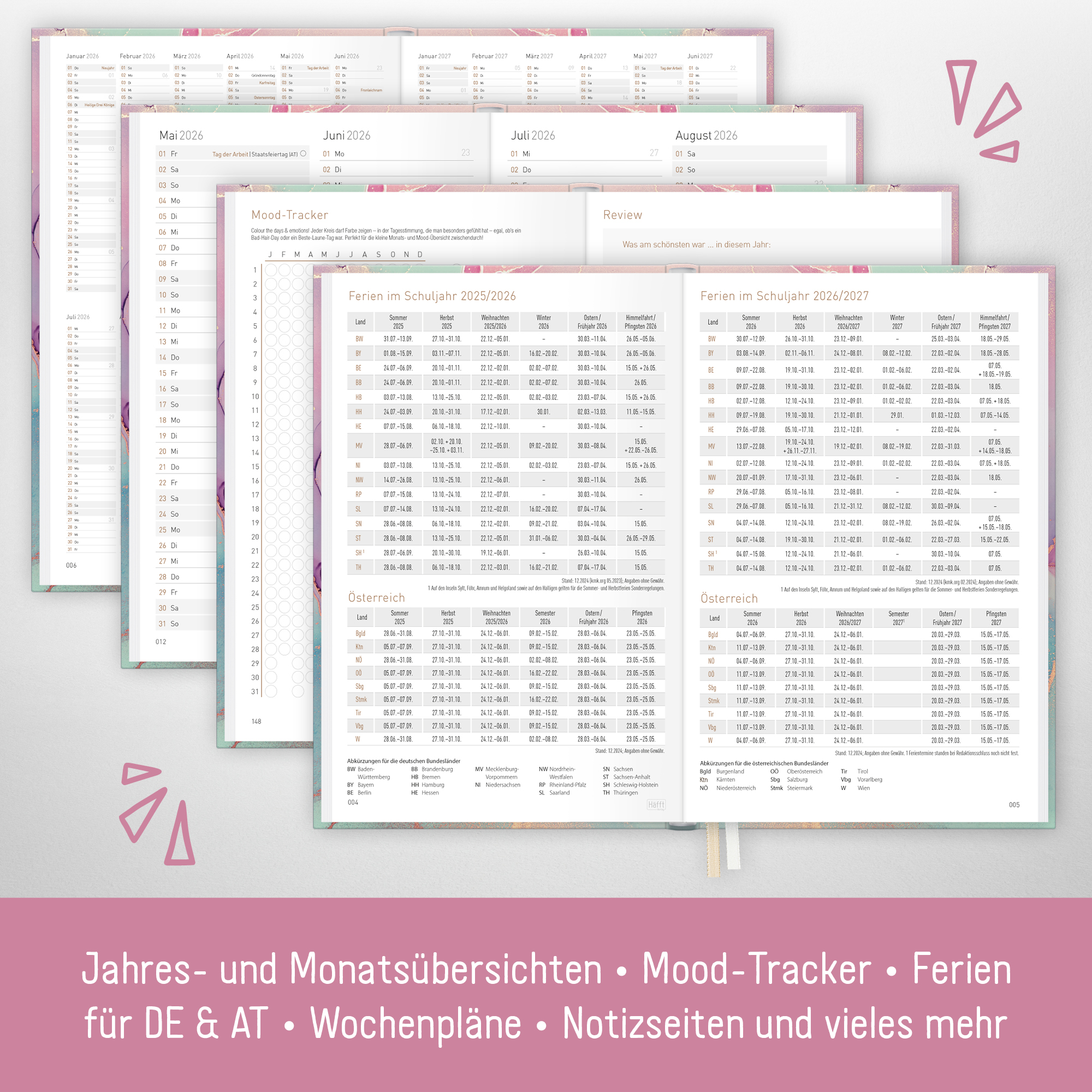 Artikelbild 5 des Artikels “Chäff-Timer Mini A6 2026 [Silky Pink] “