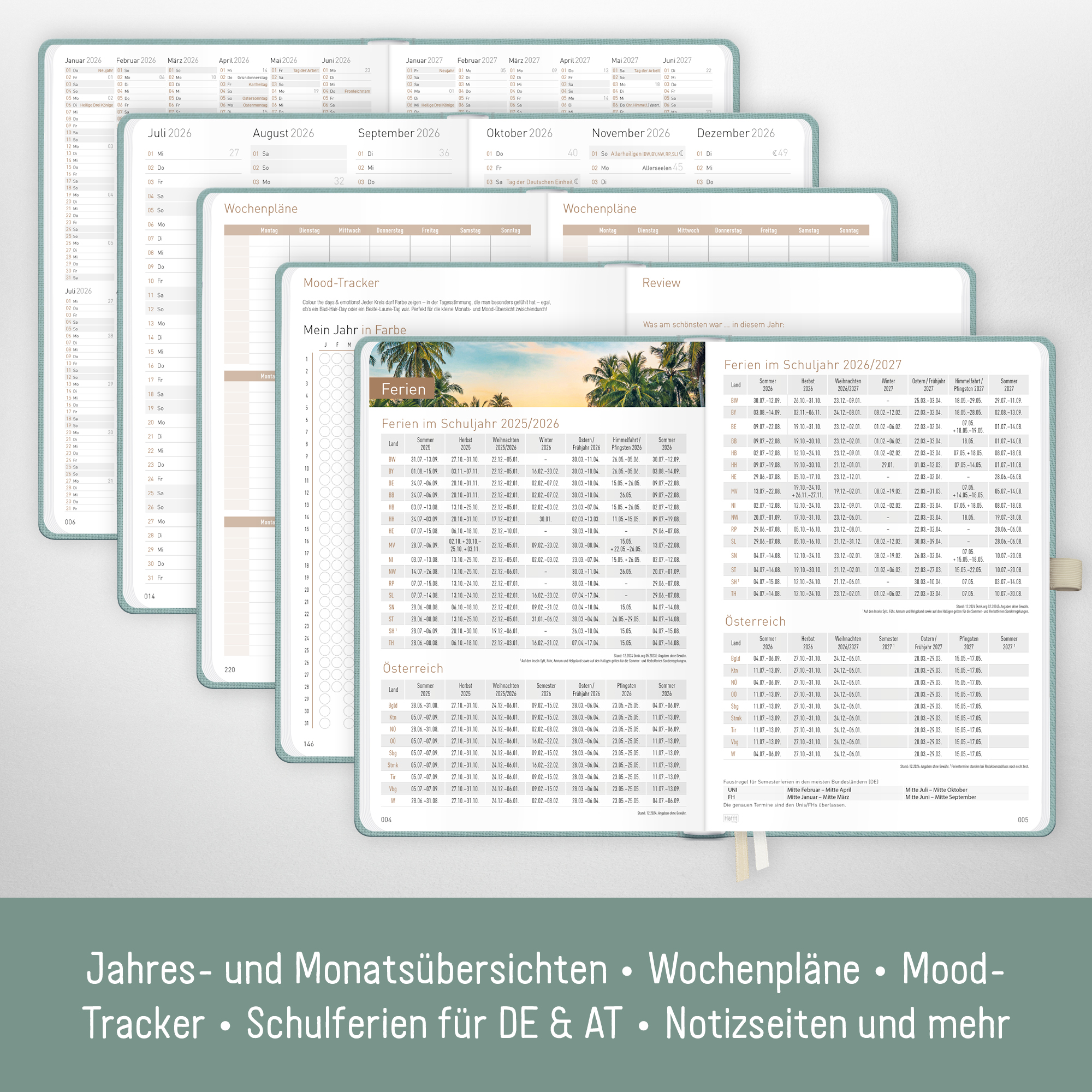 Artikelbild 5 des Artikels “Chäff-Timer Premium A5 2026 [Green Canvas] “