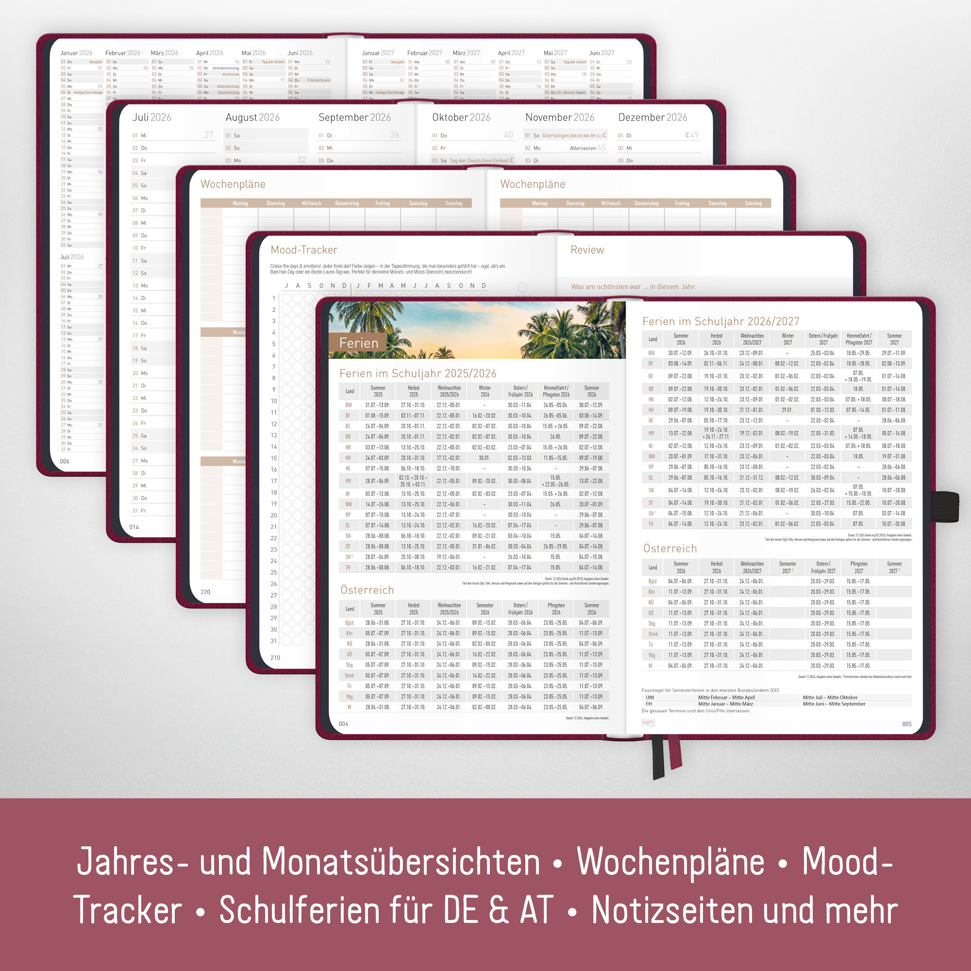 Artikelbild 5 des Artikels “Chäff-Timer Deluxe A5 2026 [Berry] “