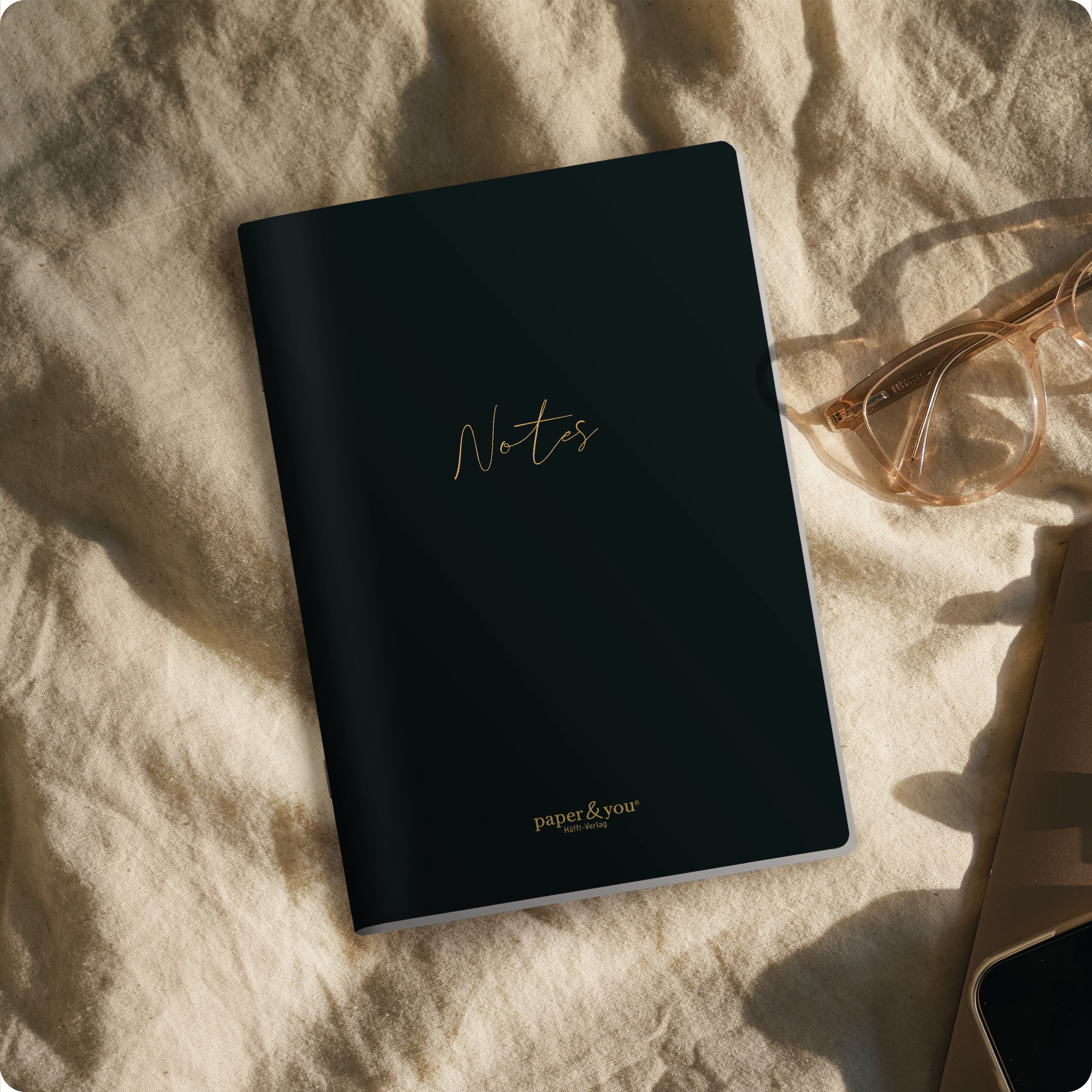 Artikelbild 6 des Artikels “paper&you Notizheft Classic liniert A5 [Black Edition] “