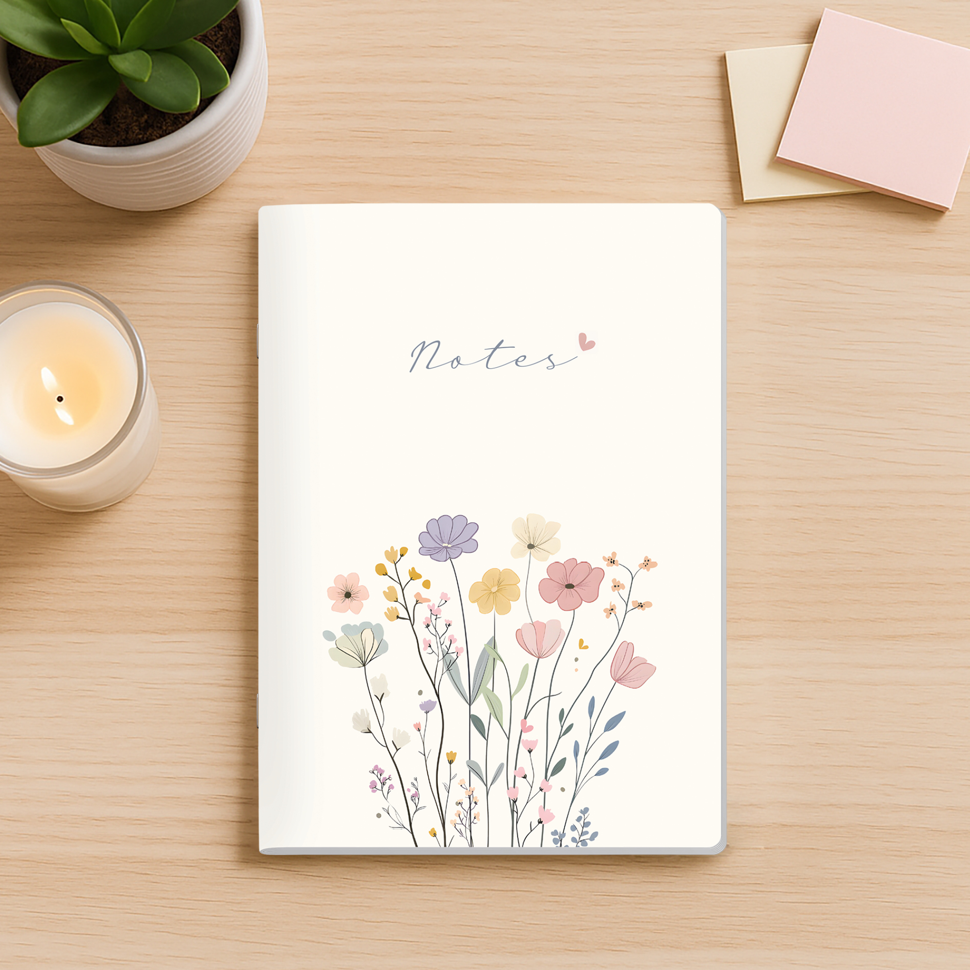 Artikelbild 6 des Artikels “paper&you Notizheft Classic liniert A5 [Flower Joy] “