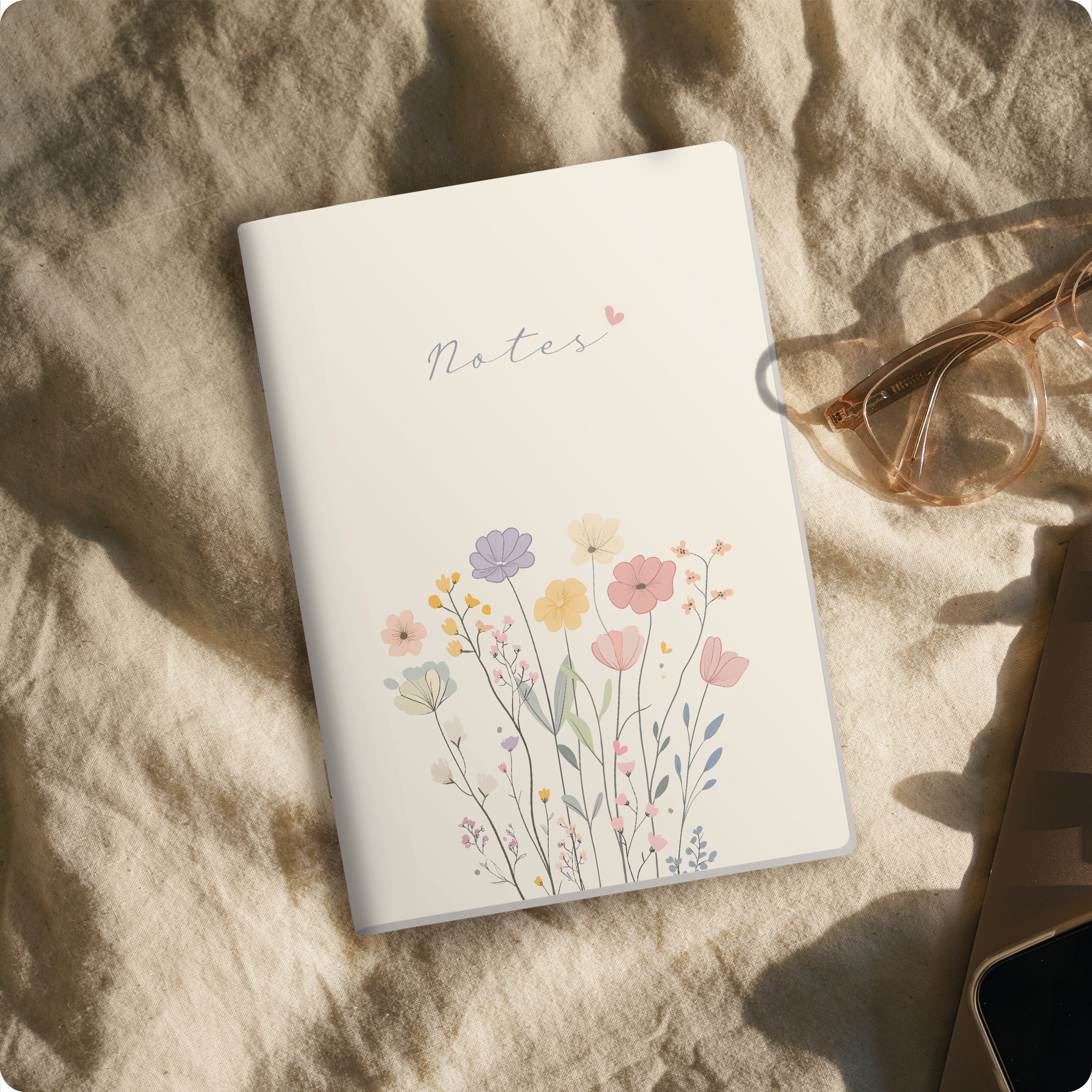 Artikelbild 6 des Artikels “paper&you Notizheft Classic liniert A5 [Flower Joy] “