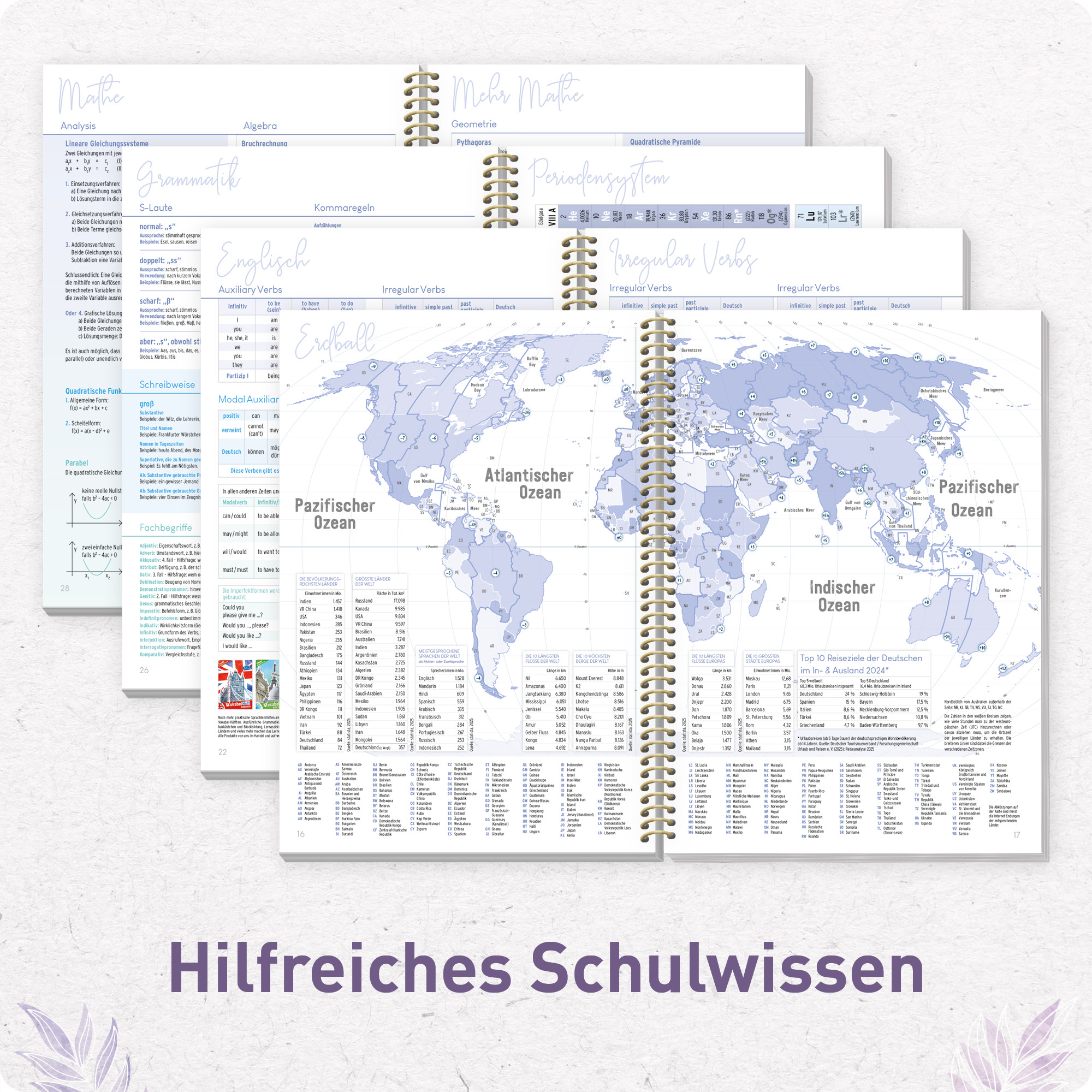 Artikelbild 6 des Artikels “College-Timer A5 2026/2027 [Purple Leaves] “