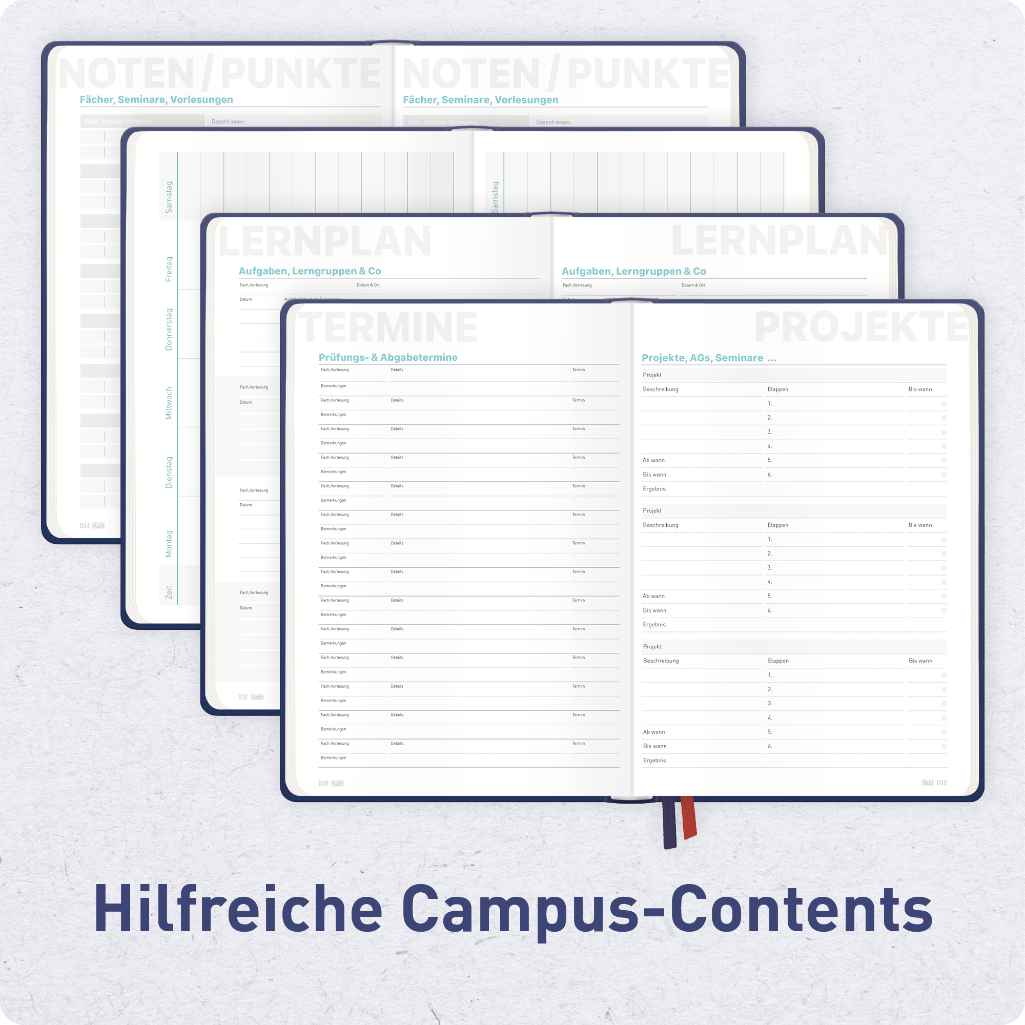 Artikelbild 6 des Artikels “Häfft-Timer Campus A5 2026/2027 [Study Life] “