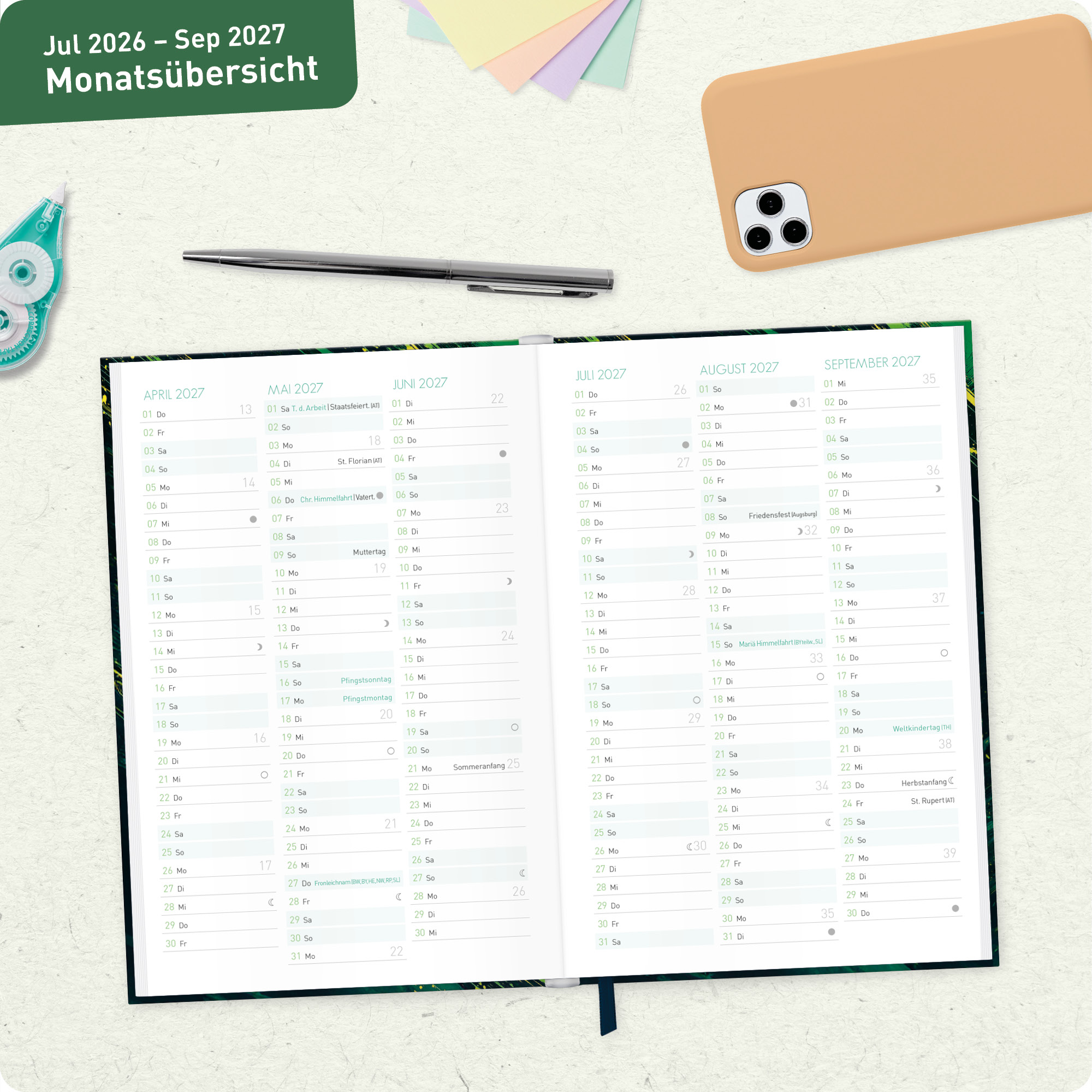 Artikelbild 6 des Artikels “Schulstuff Schüler:innen-Timer A5 2026/2027 [It’s your Game!] “