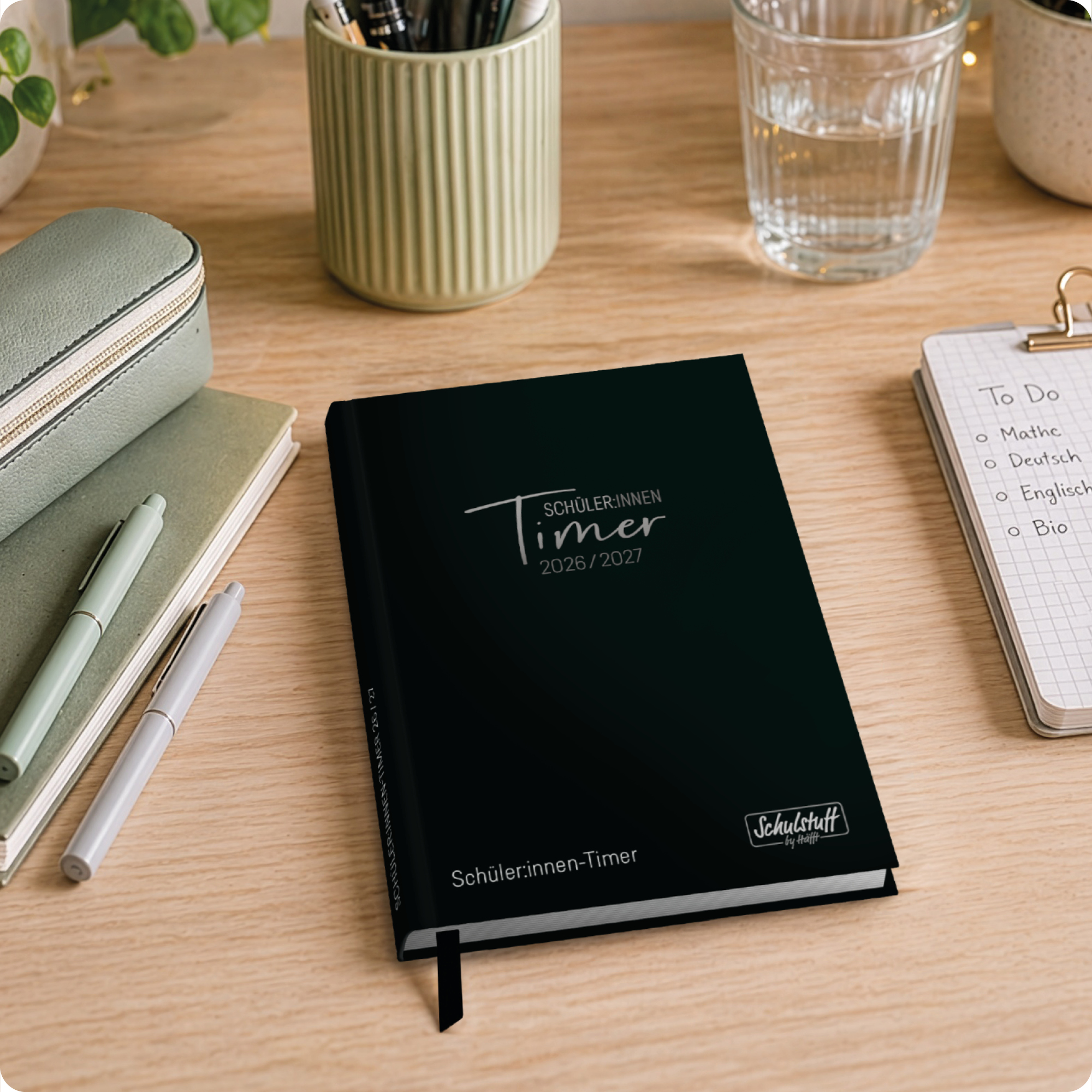 Artikelbild 6 des Artikels “Schulstuff Schüler:innen-Timer A6 2026/2027 [Black Edition] “