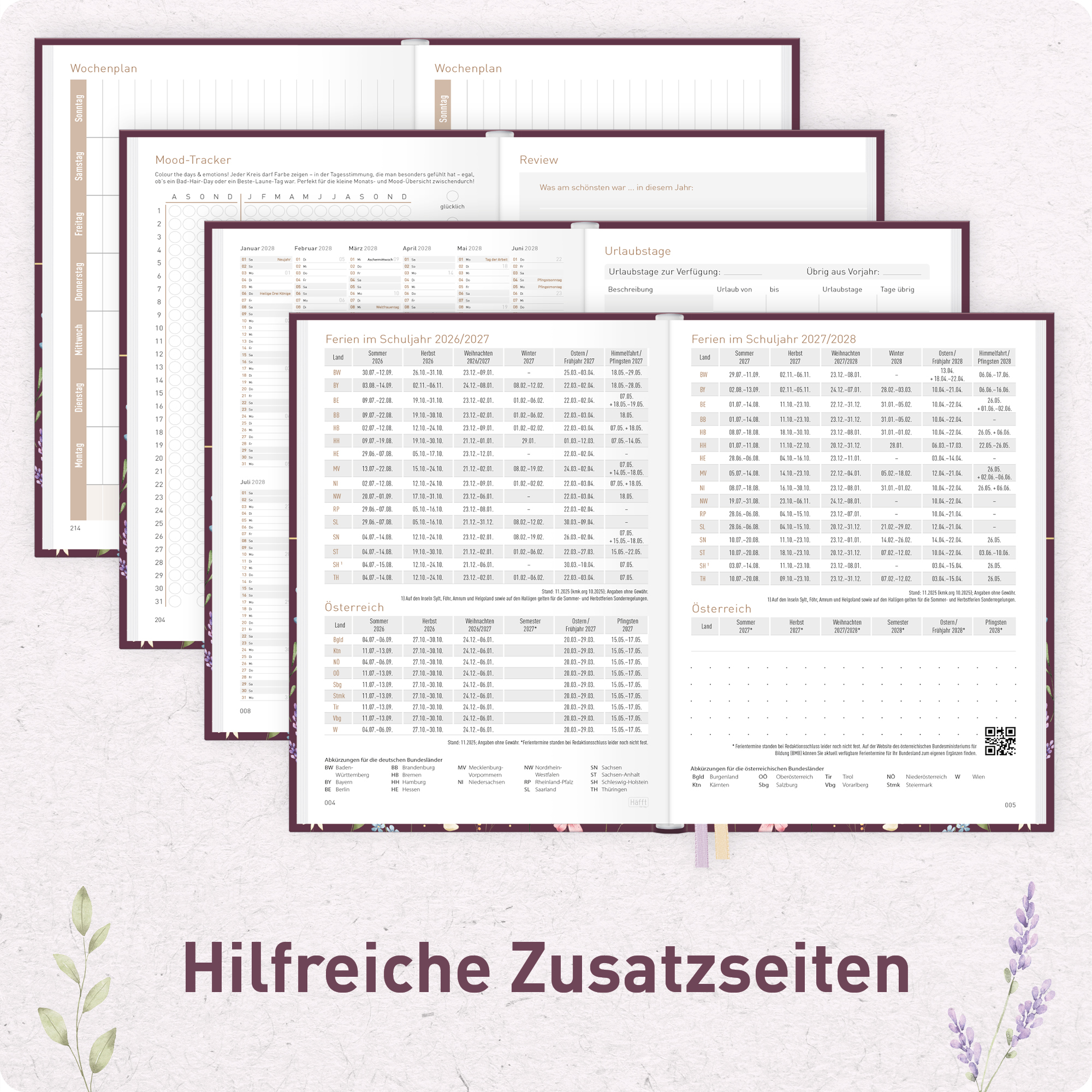 Artikelbild 6 des Artikels “Chäff-Timer Mini A6+ 2026/2027 [Blooming Day] “
