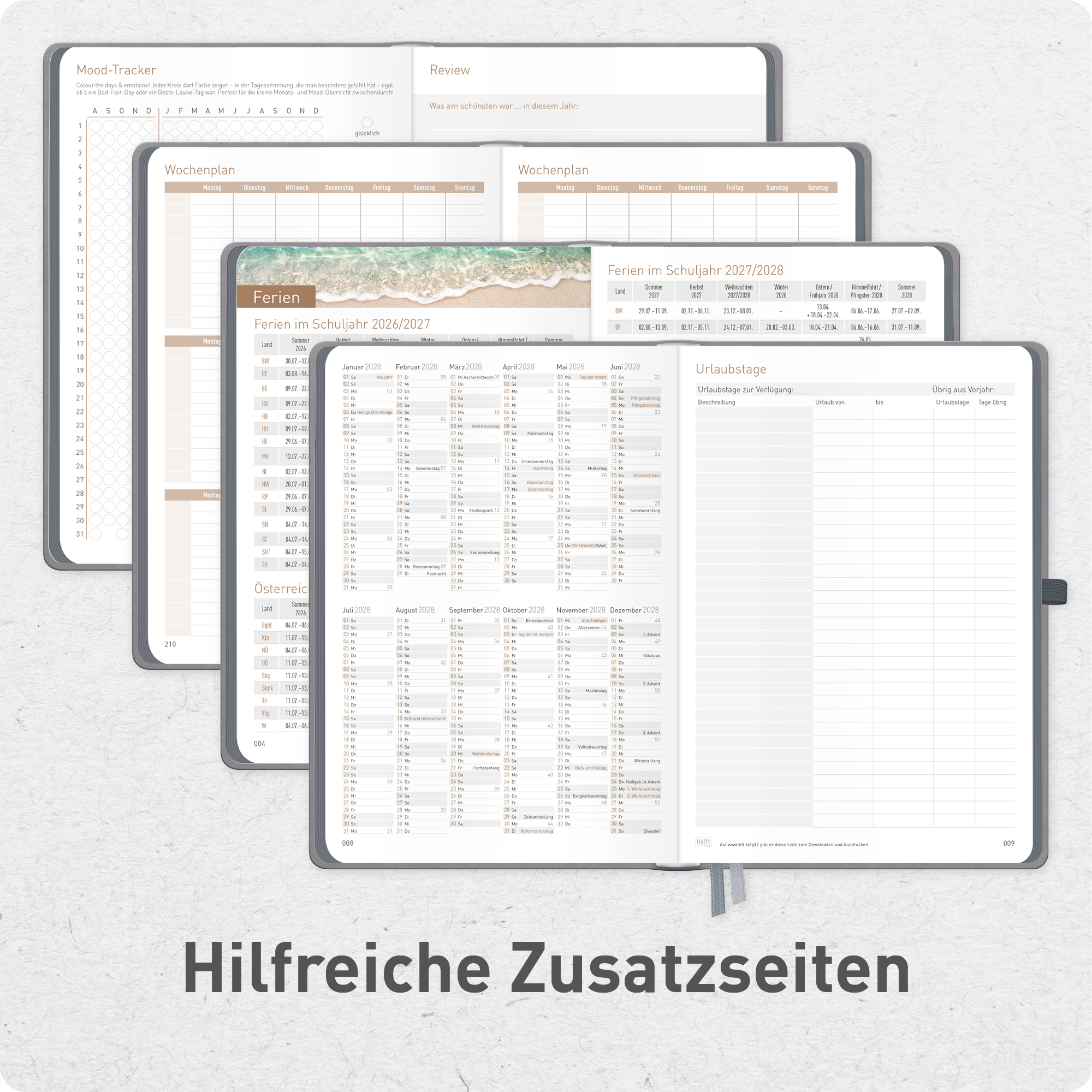 Artikelbild 6 des Artikels “Chäff-Timer Deluxe A5 2026/2027 [Grey Edition] “