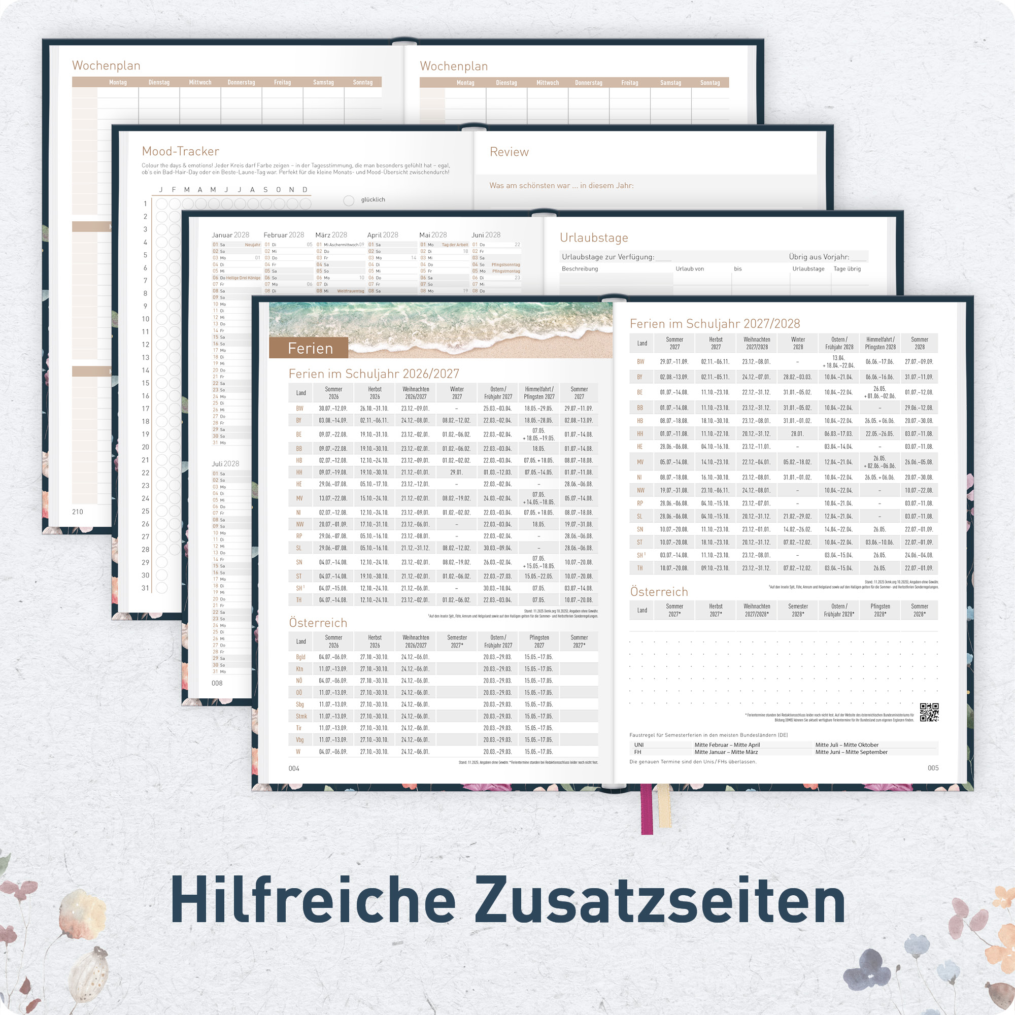 Artikelbild 6 des Artikels “Chäff-Timer Classic A5 2027 [Flower Inspiration] “