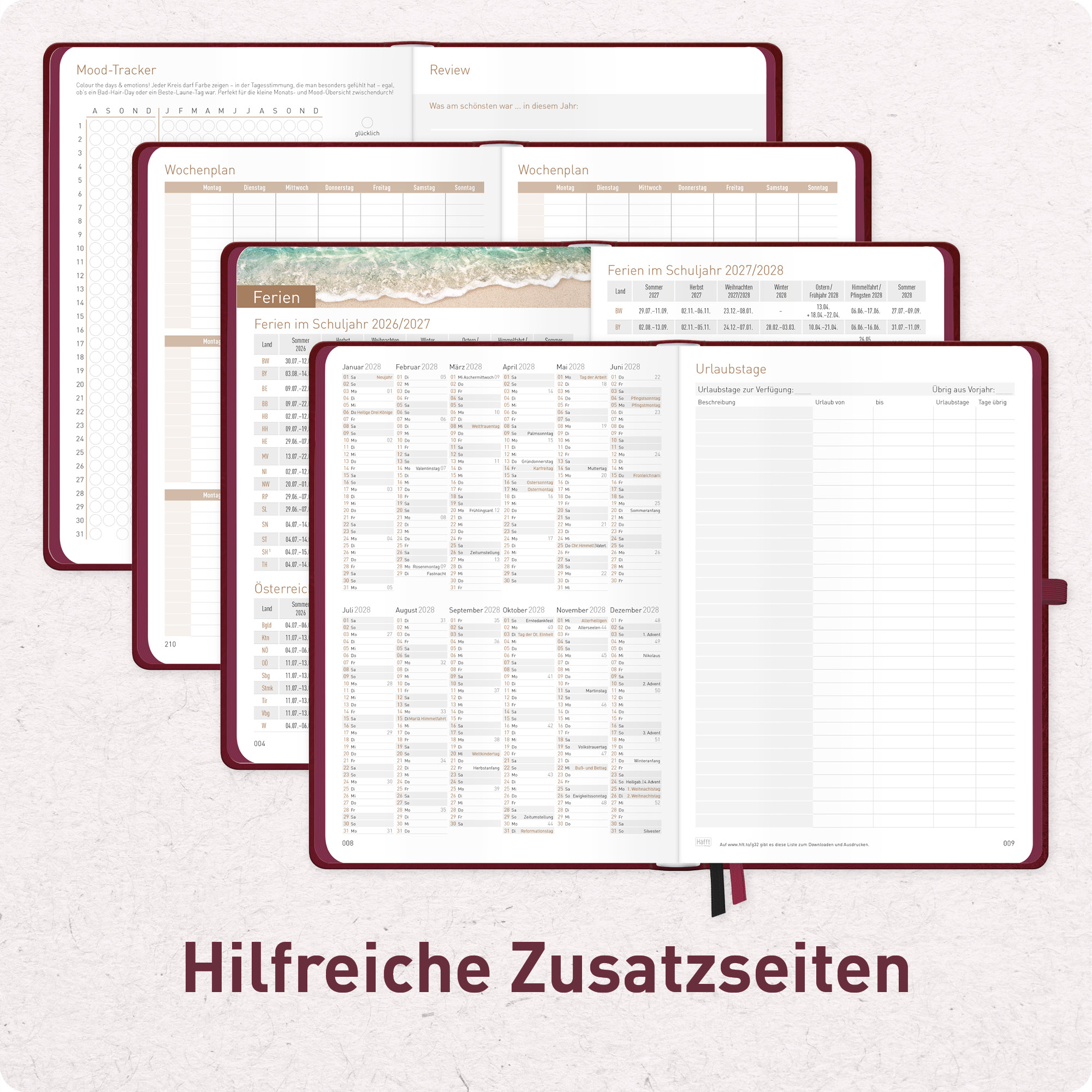 Artikelbild 6 des Artikels “Chäff-Timer Deluxe A5 2027 [Berry] “