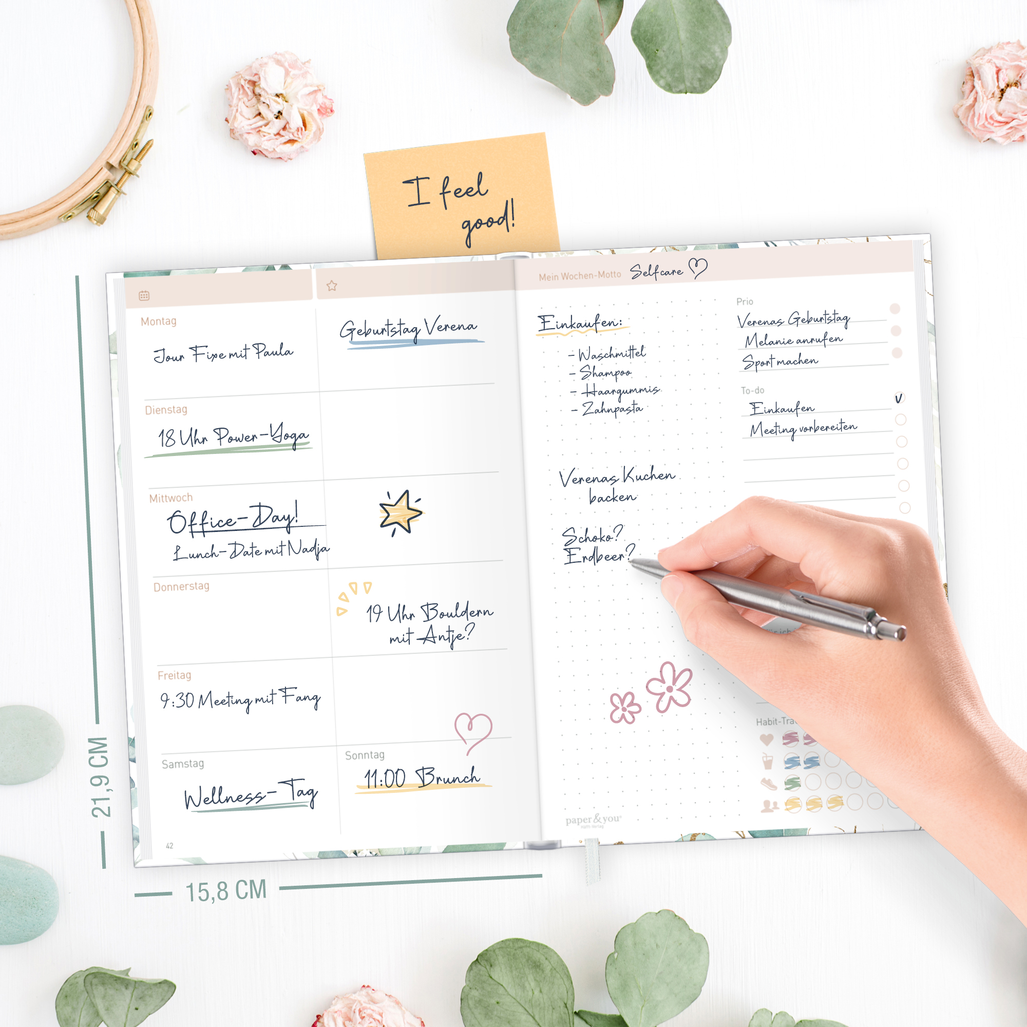 Artikelbild 6 des Artikels “Work & Life Wochenplaner A5 [Blattgold] “