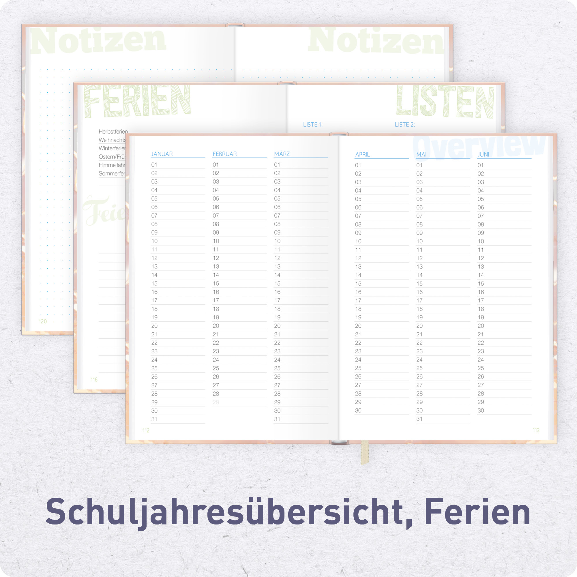 Artikelbild 6 des Artikels “Schulstuff Schülerplaner A5 [Shine & Sparkle] “