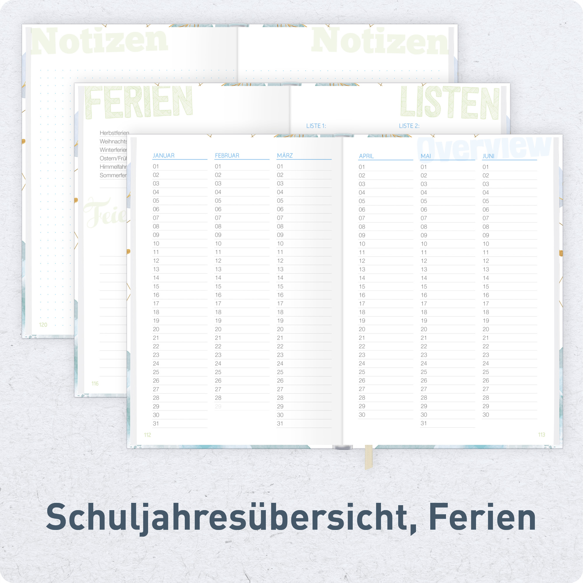Artikelbild 6 des Artikels “Schulstuff Schülerplaner A5 [Time to Grow] “