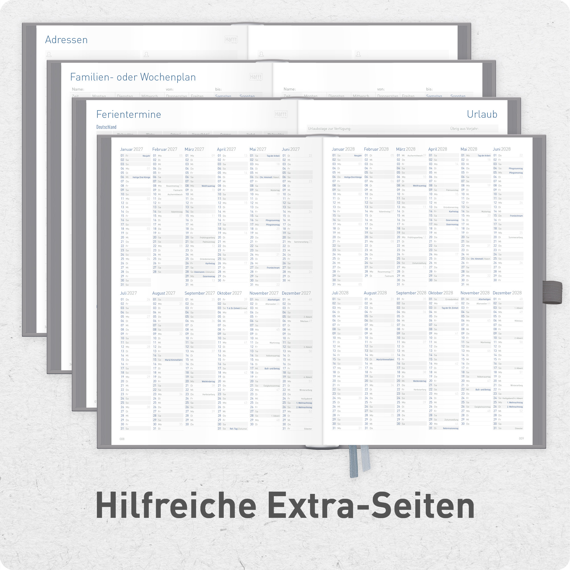 Artikelbild 6 des Artikels “Organizer Day by Day Deluxe A5 2027 [Grey Edition] “