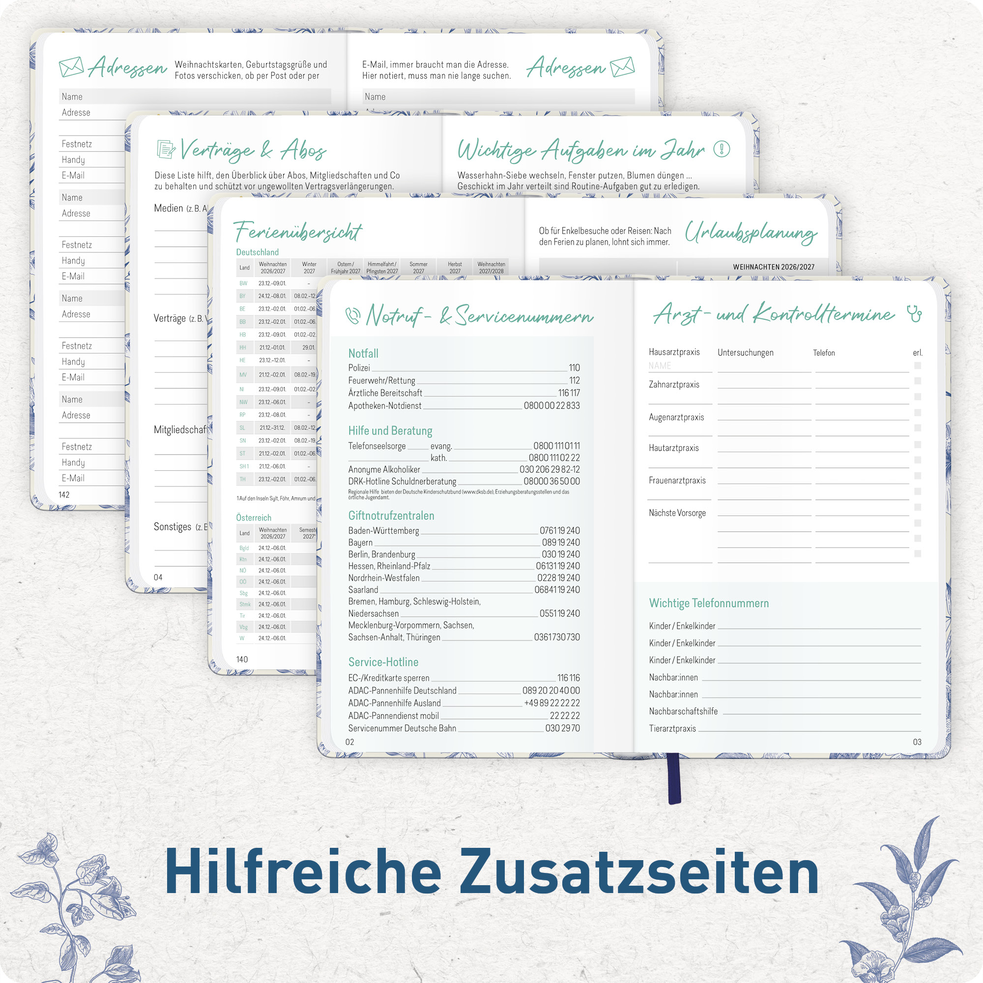 Artikelbild 6 des Artikels “Großdruck-Kalender A5 2027 [Fine Style] “