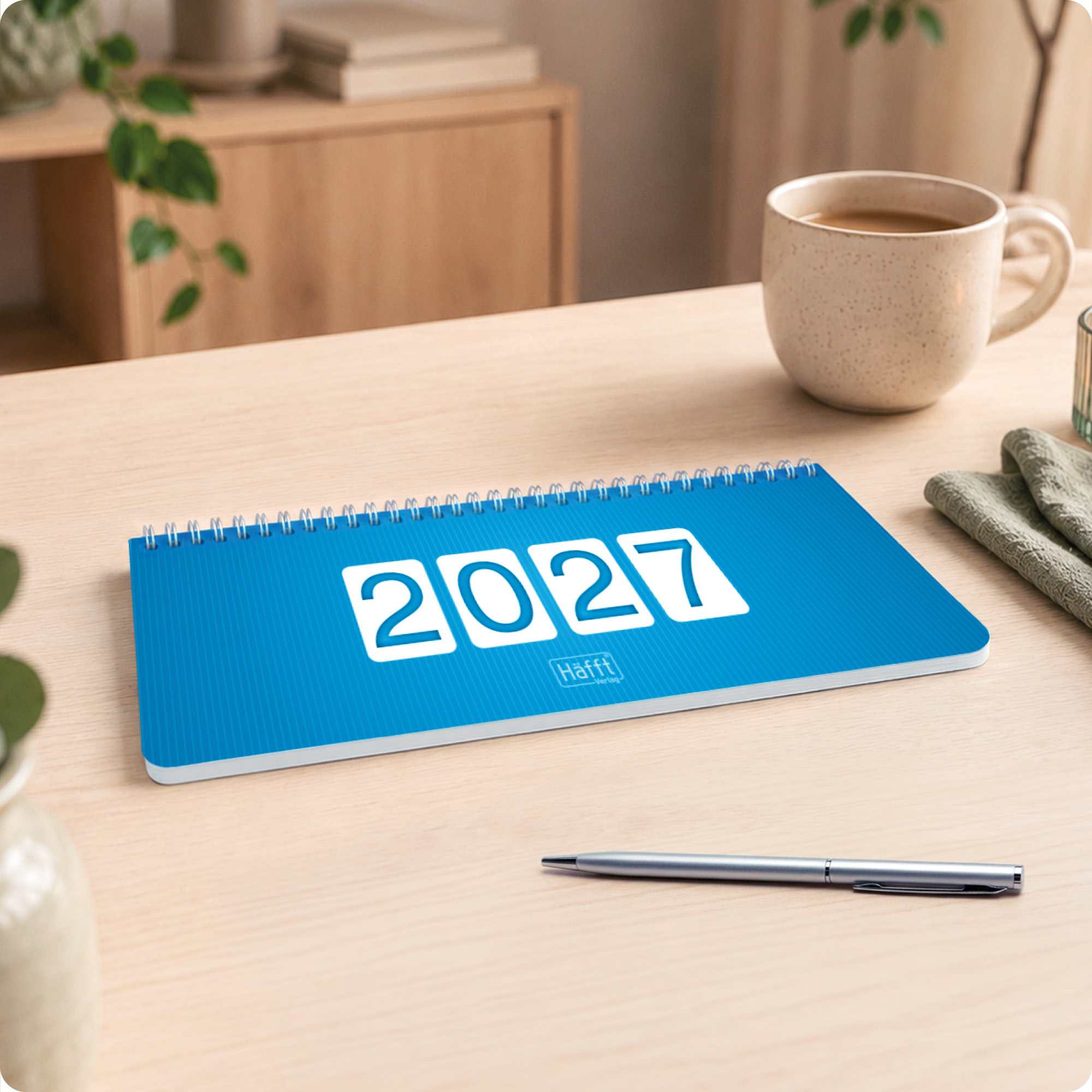 Artikelbild 6 des Artikels “Wochen-Tischkalender quer 2027 [Königsblau] “