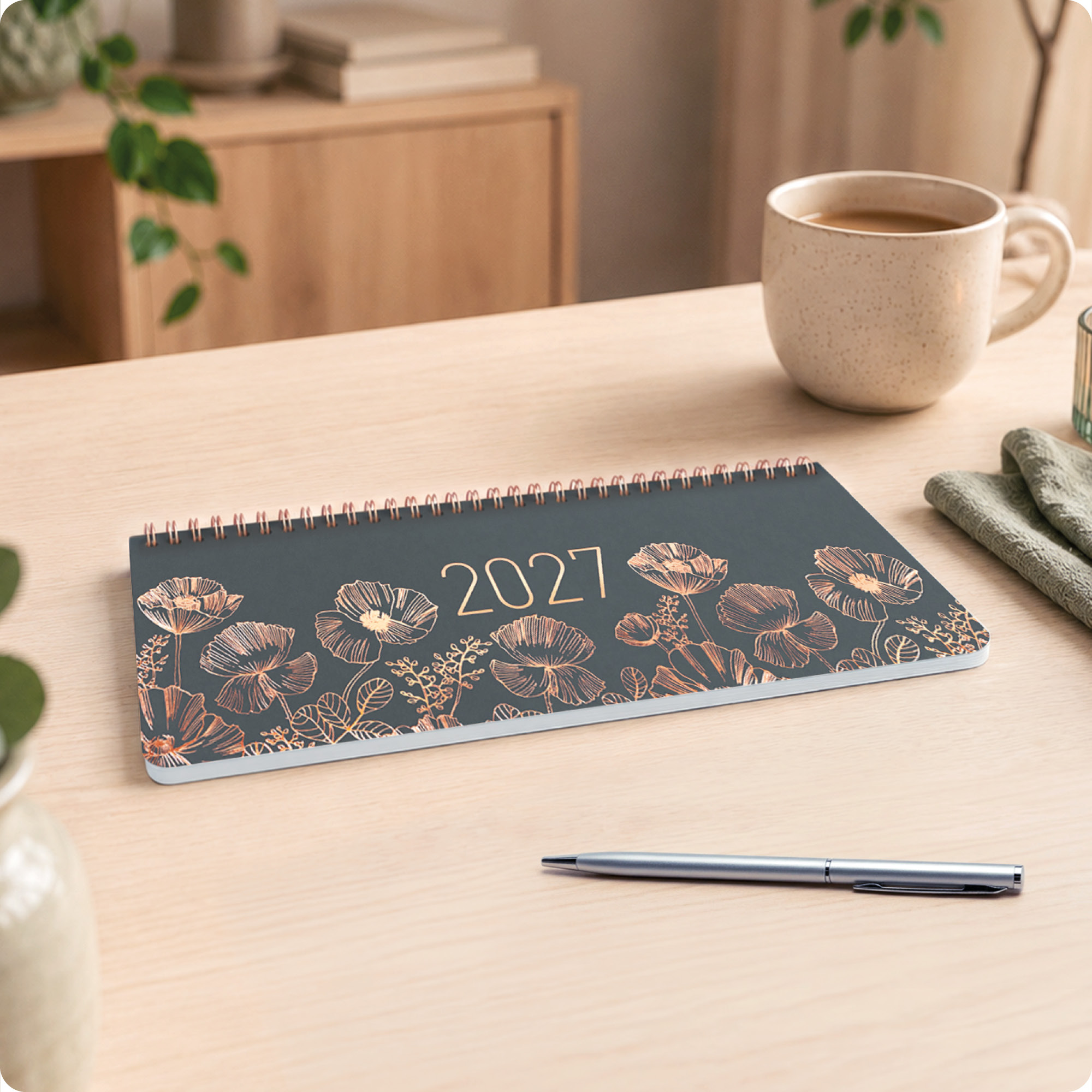 Artikelbild 6 des Artikels “Wochen-Tischkalender quer 2027 [Poppy] “