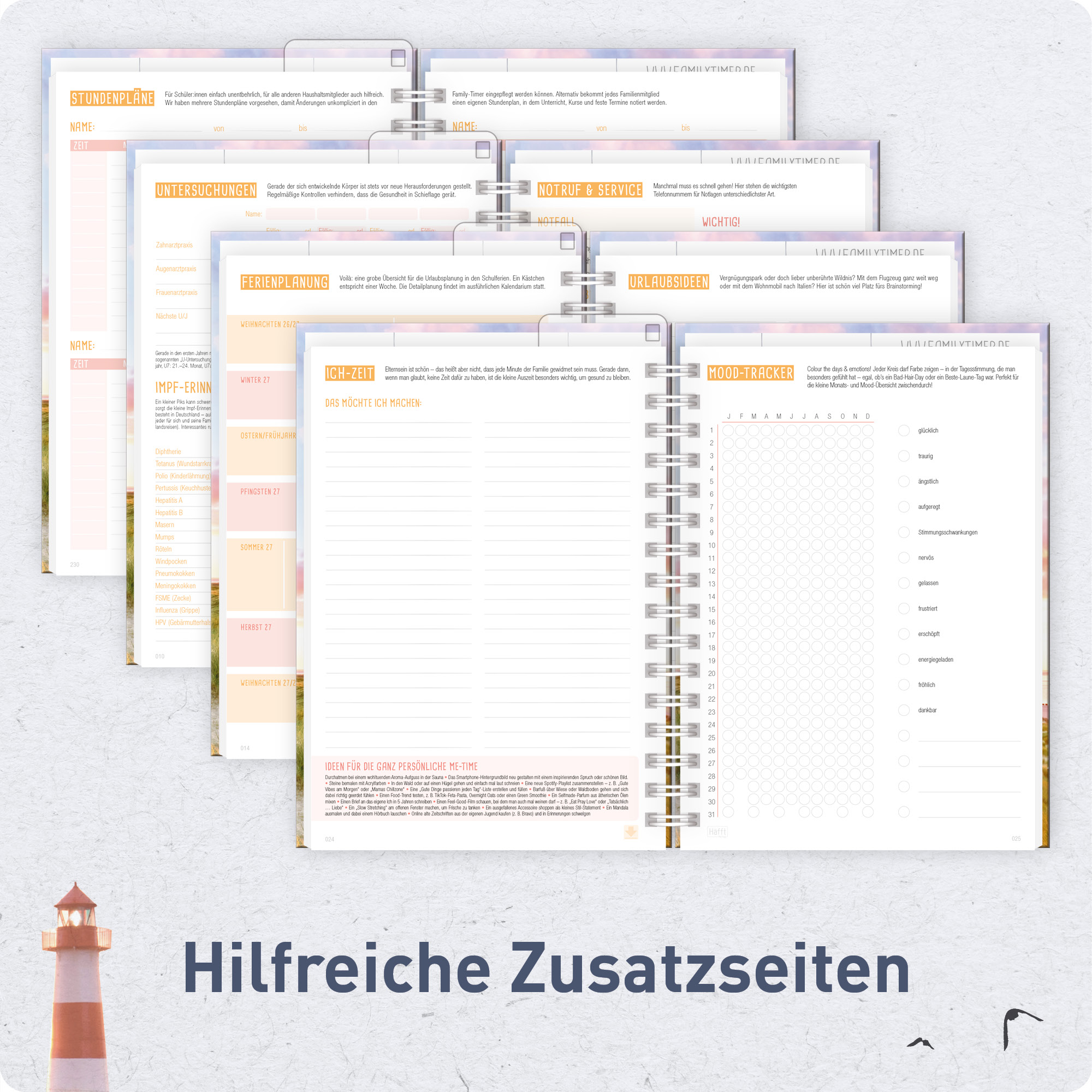 Artikelbild 6 des Artikels “Family-Timer A5 2027 [Leuchtturm] “