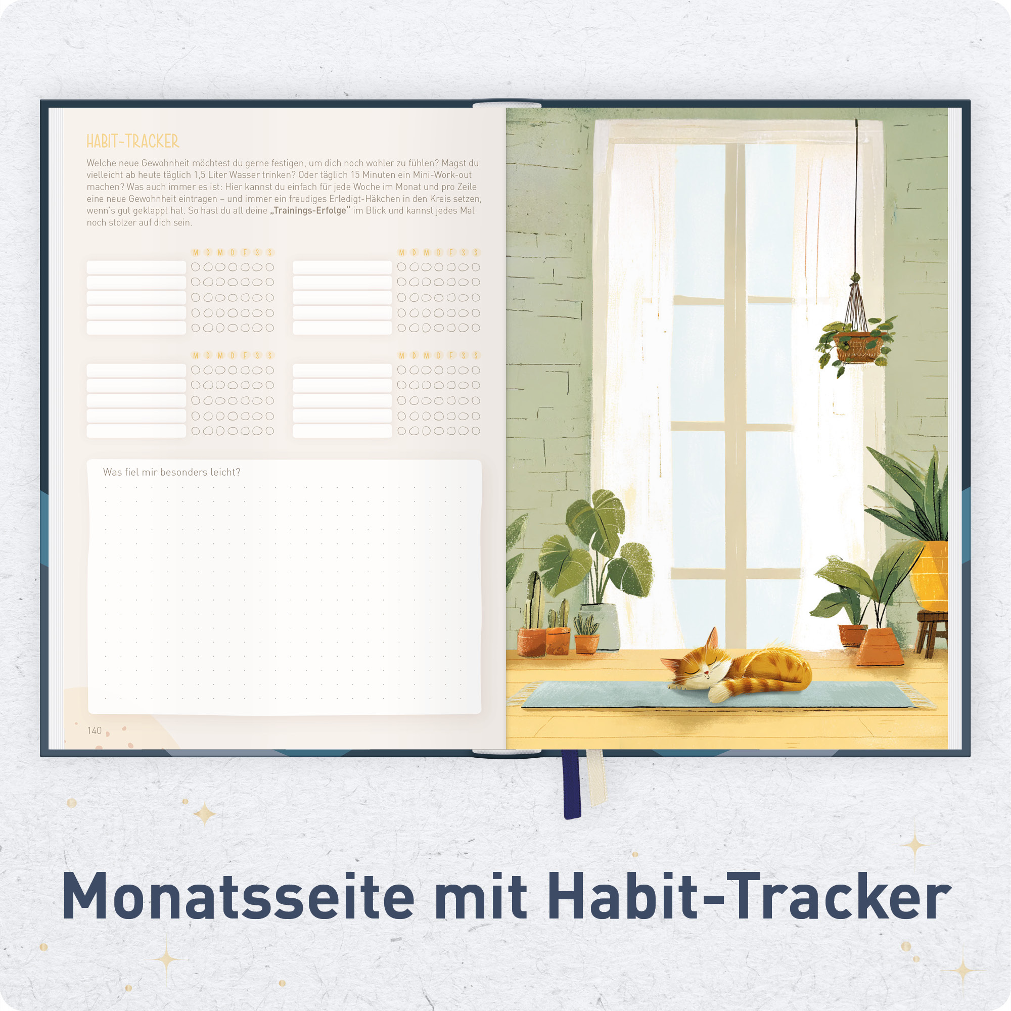 Artikelbild 6 des Artikels “paper&you Das 7-Fragen-Tagebuch A5 für 6 Monate [Moonrise] “
