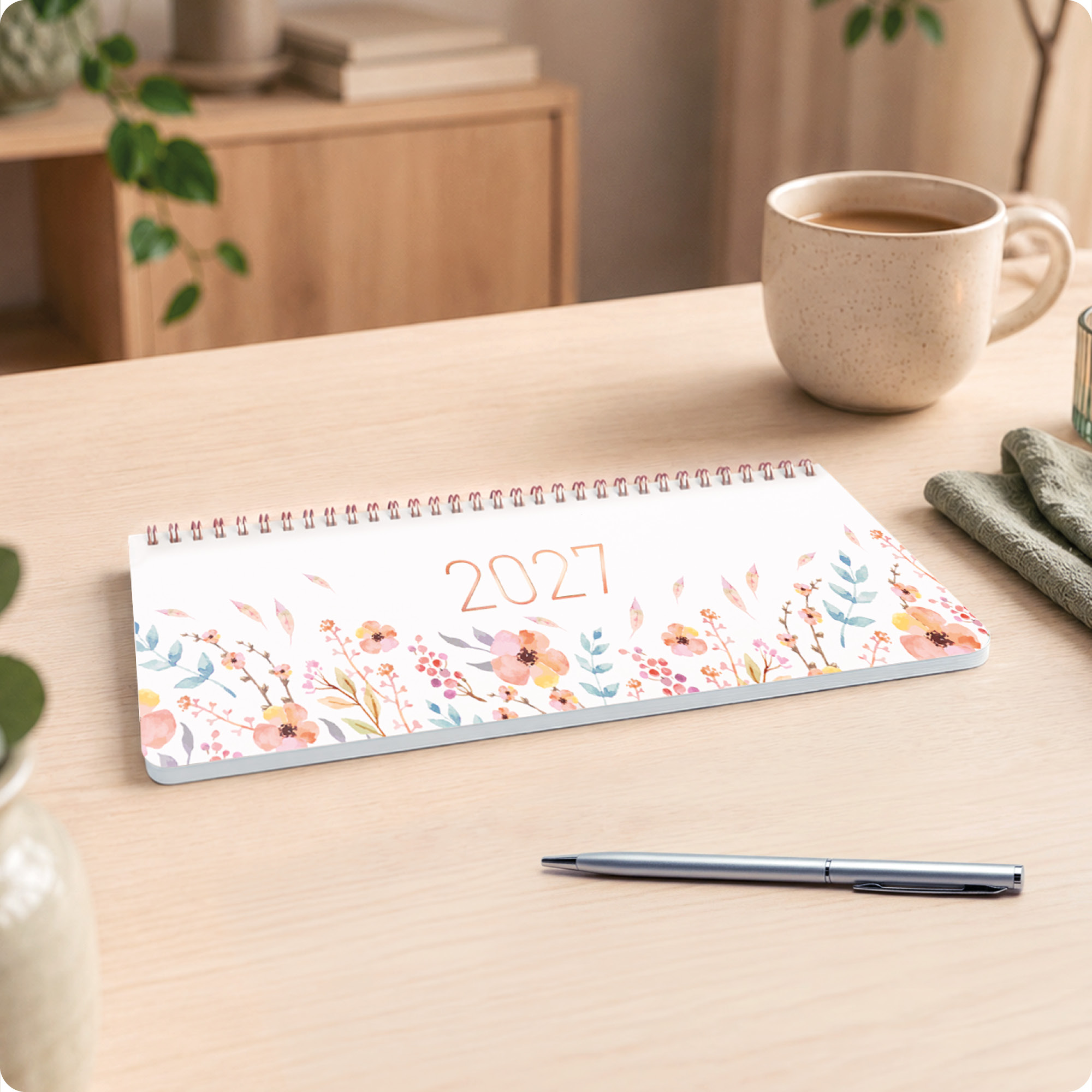 Artikelbild 6 des Artikels “Wochen-Tischkalender quer 2027 [Sweet Flowers] “